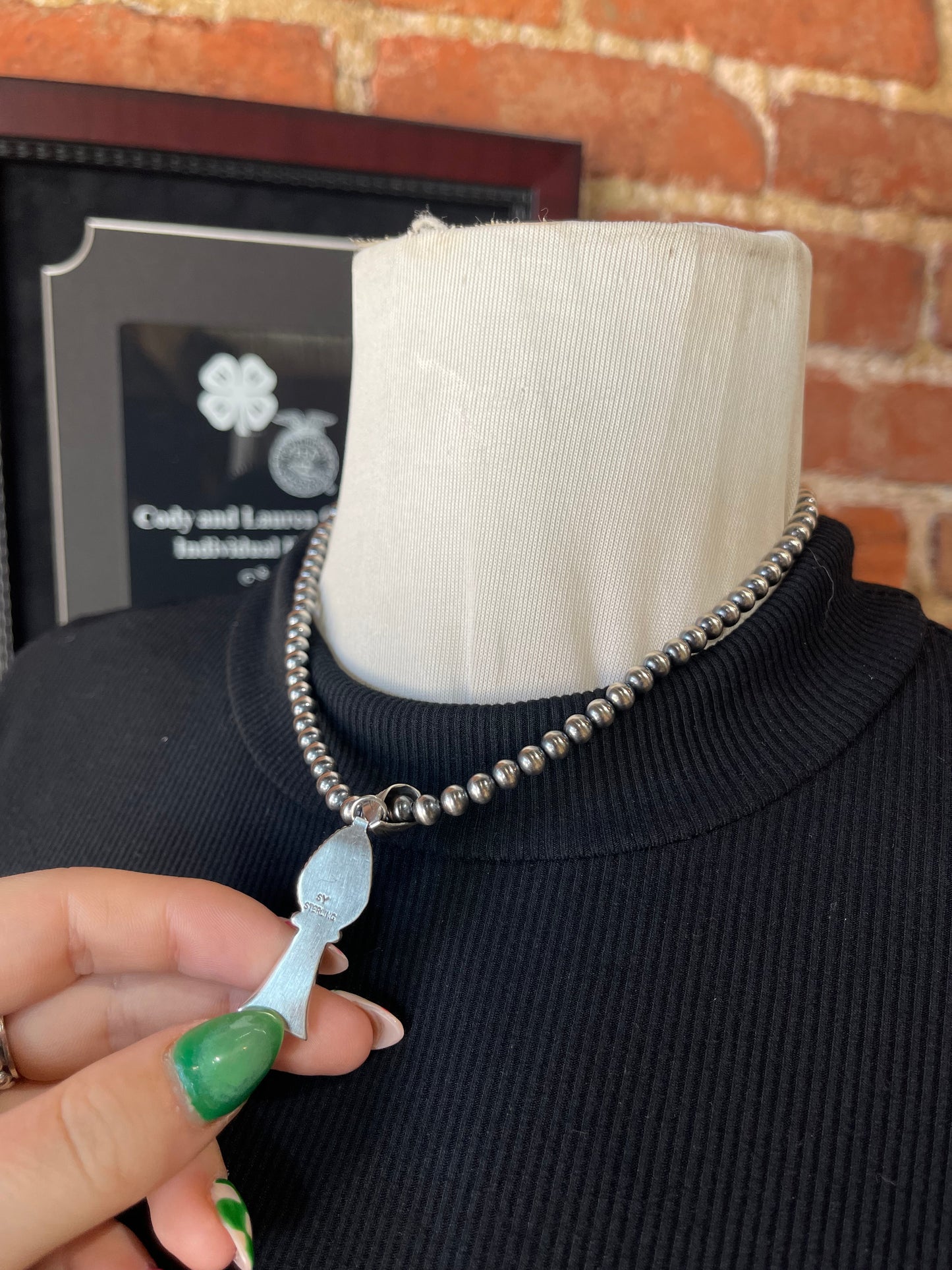 16" 5 mm, Sonoran Gold Turquoise Patrick Yellowhair