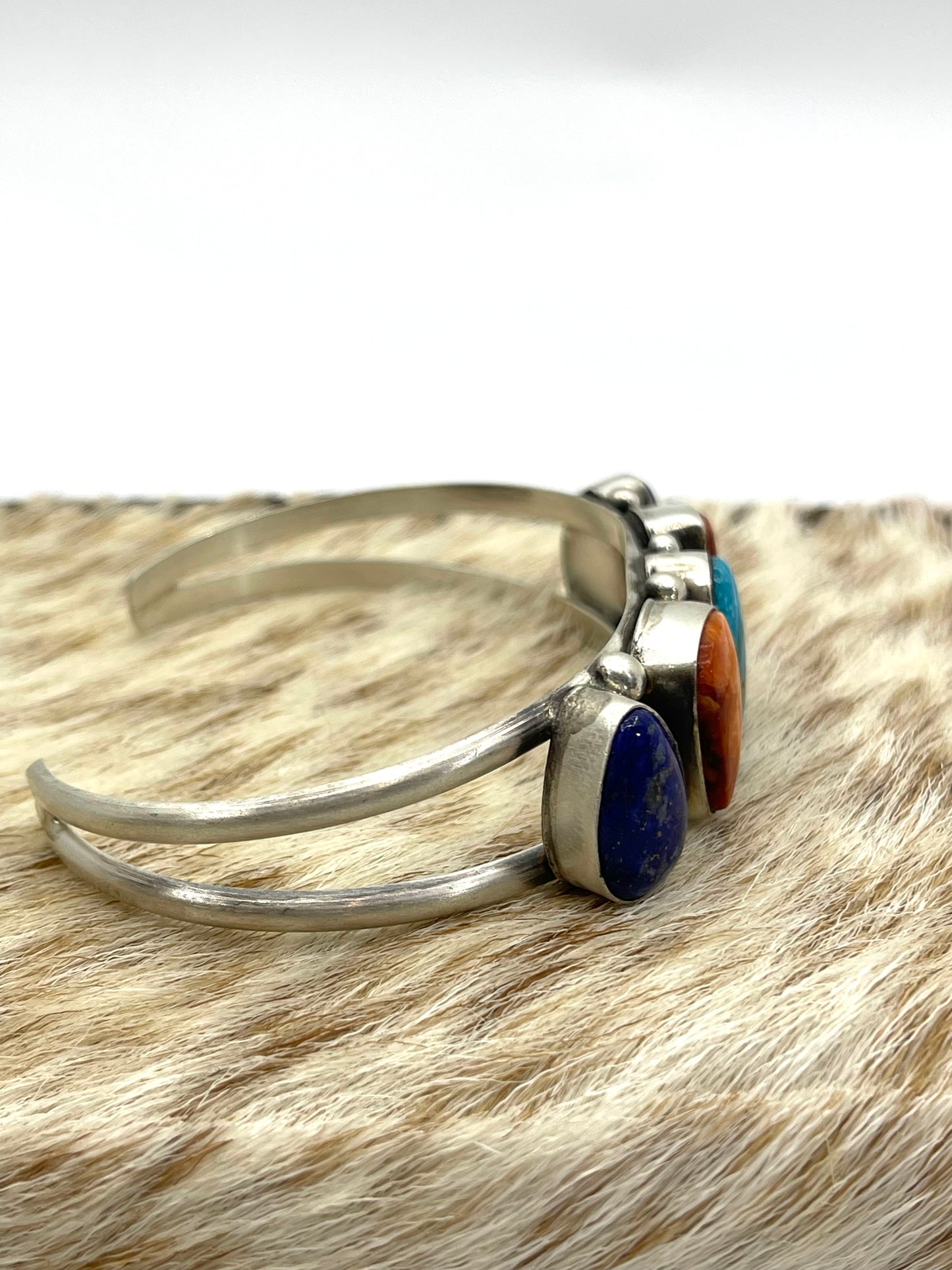 5.5" - 7" 5 Stone Multi Cuff