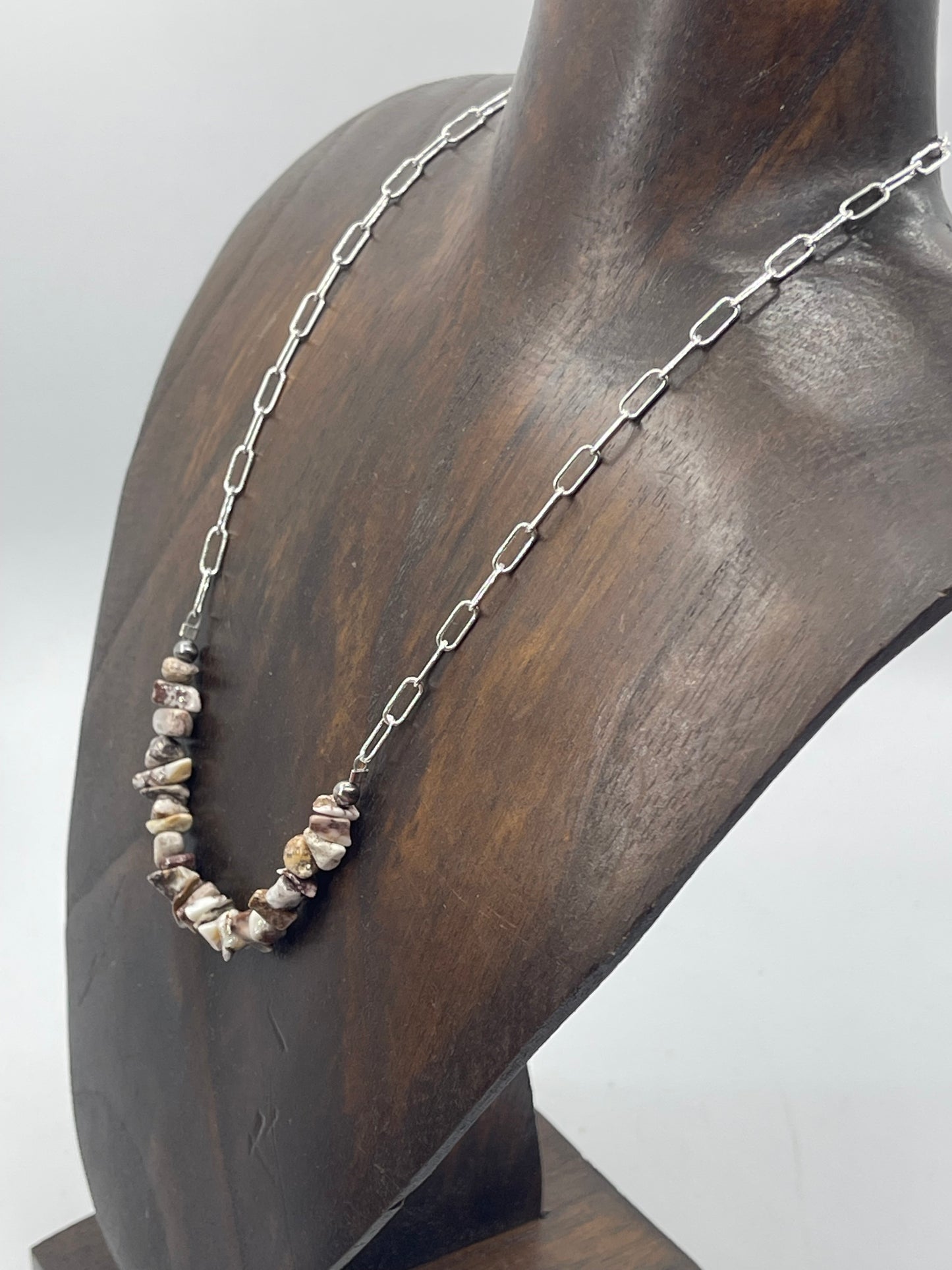 17" Wild Horse Chunk Necklace