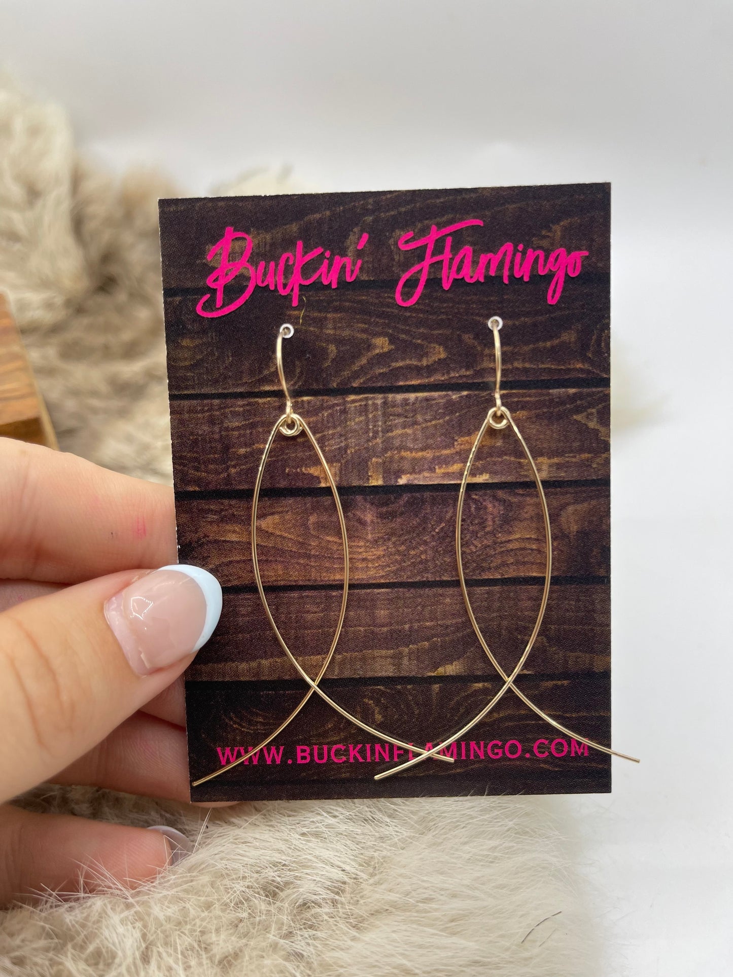 14k Gold Filled Double Wire Earrings