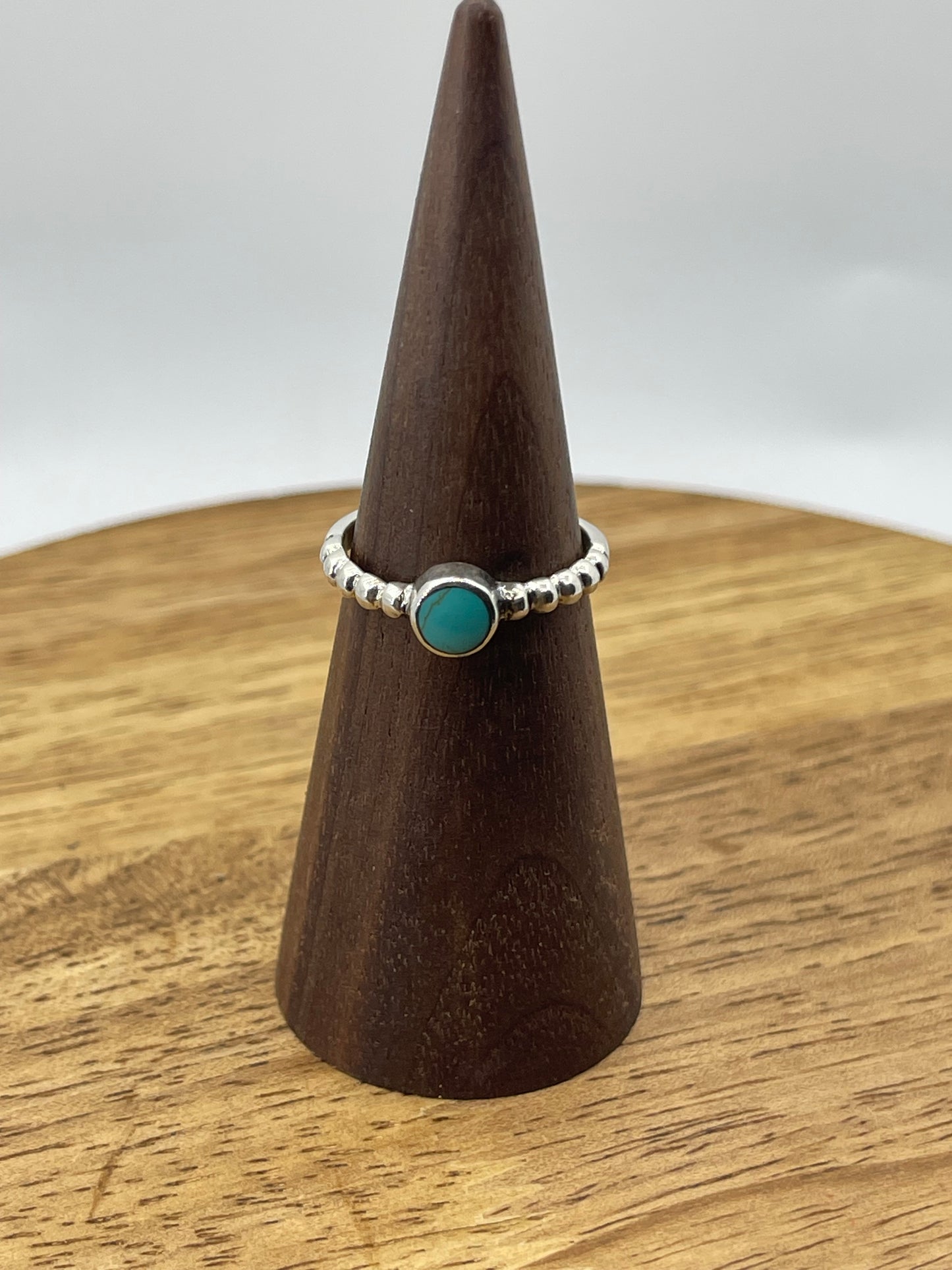 7.5 Dainty Turquoise Ring