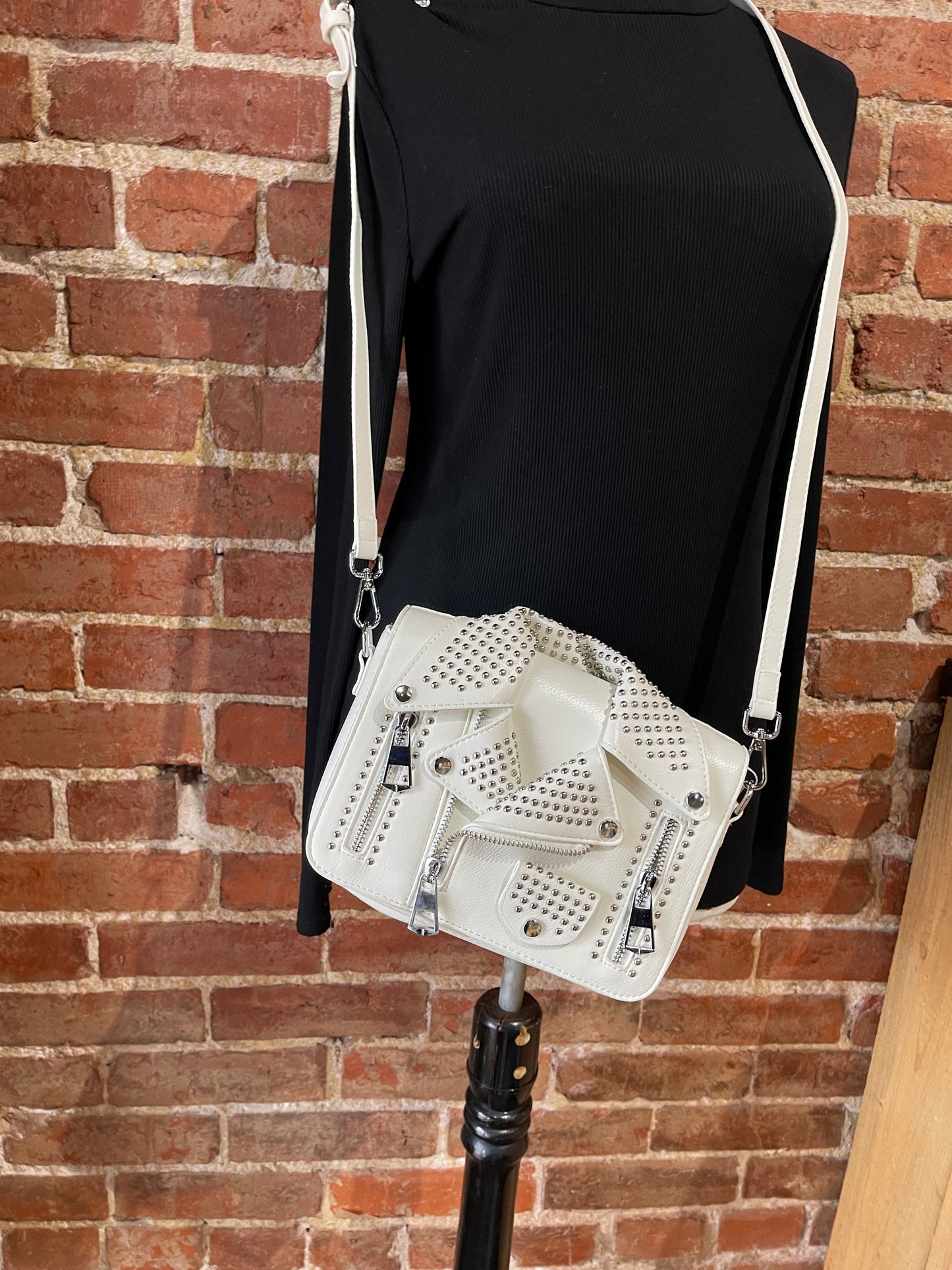 Rock and Roll Jacket Inspired Purse