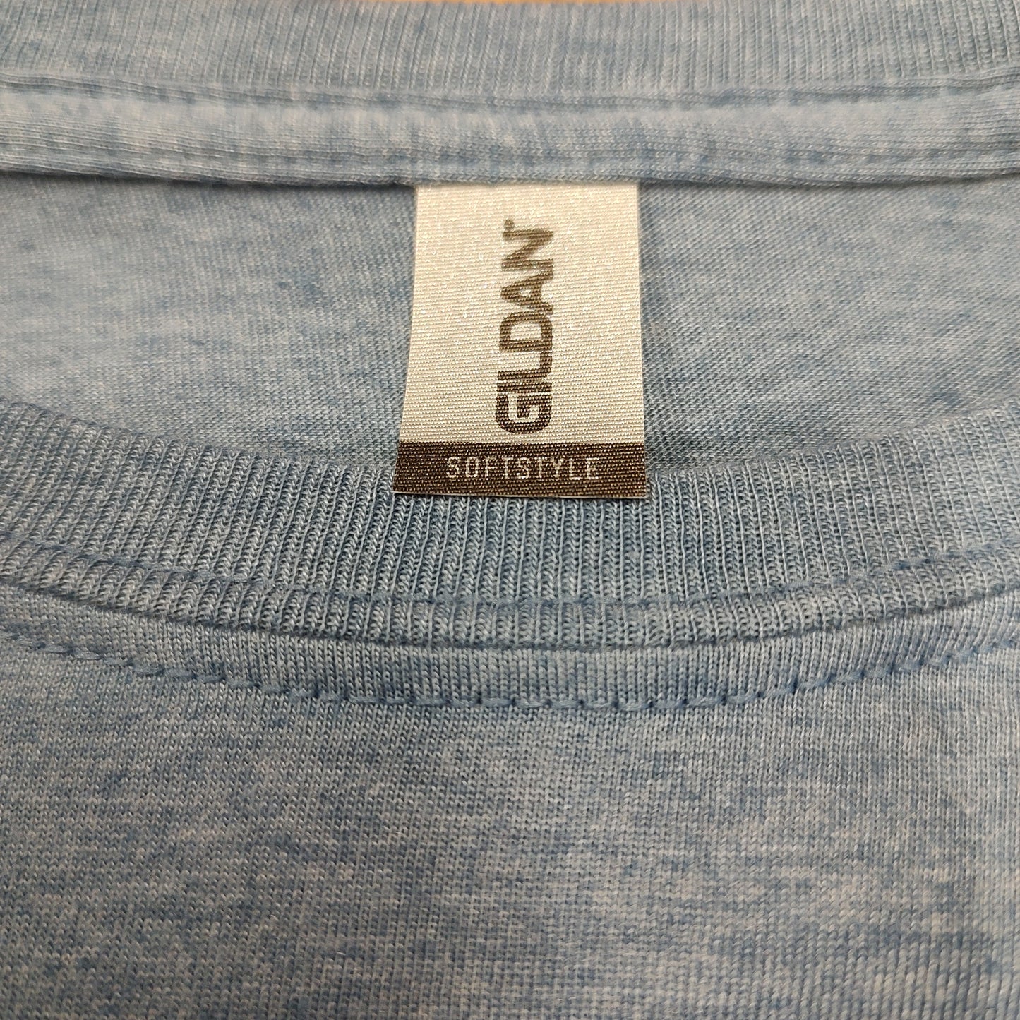 Denim Blue with Live Wild and Free Buffalo Shirt