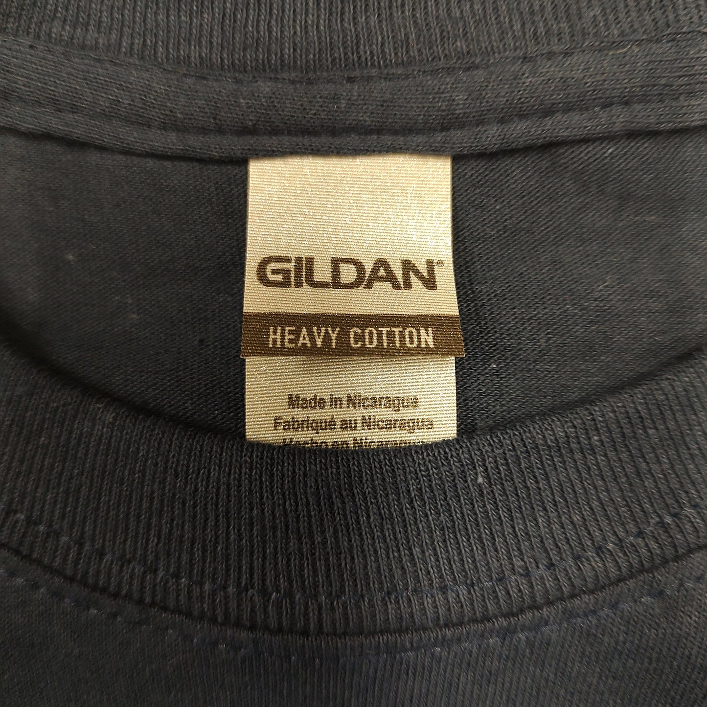 Navy Blue with White Buffalo Head Shirt