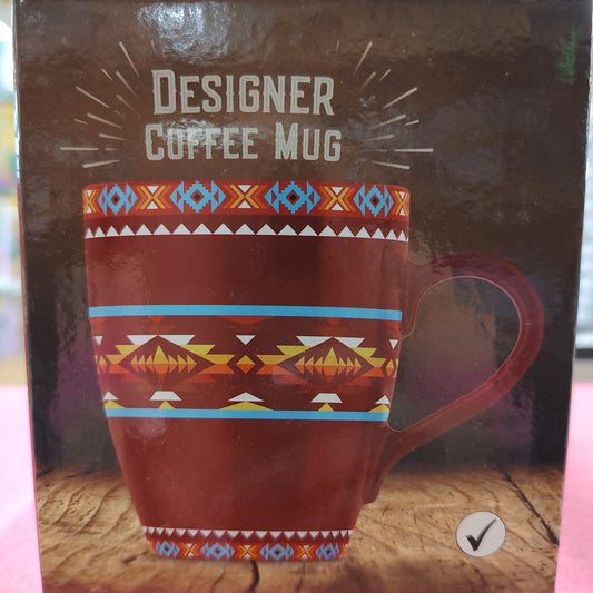 Native Print Designer Coffee Mug
