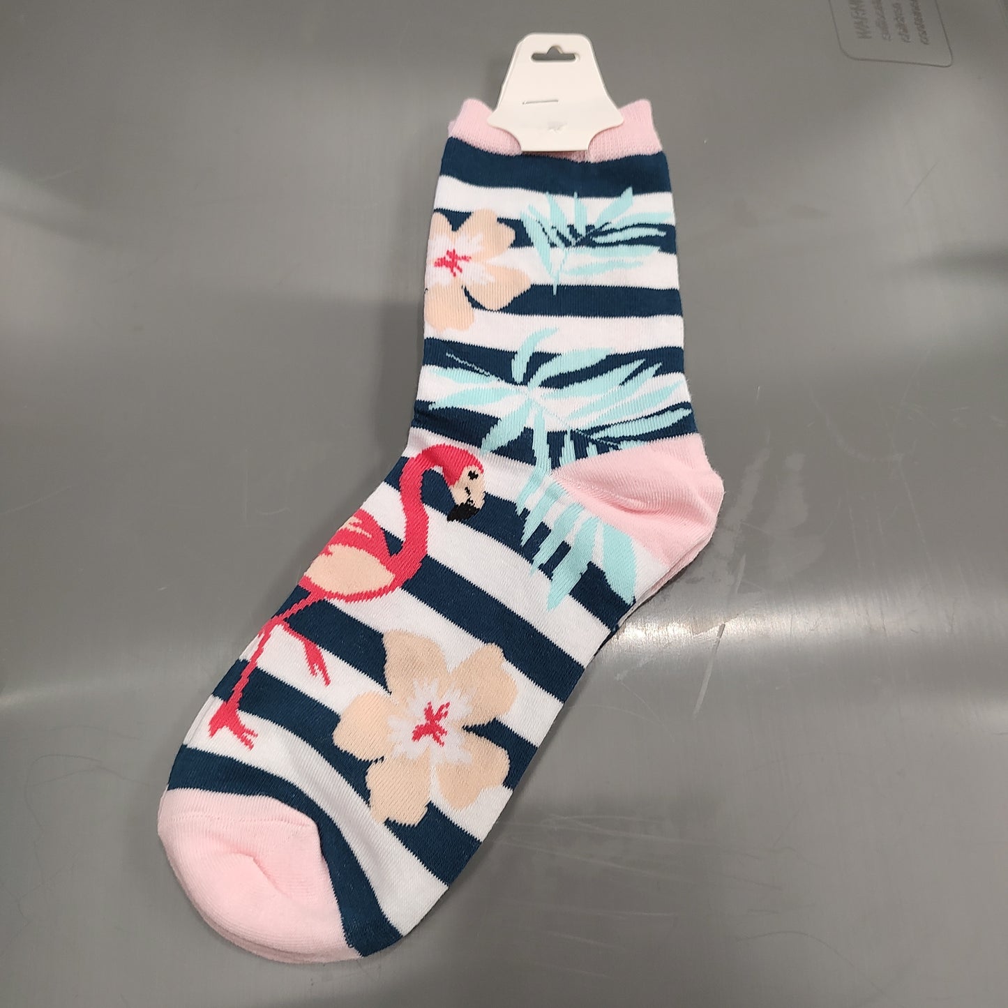 Flamingo Women Crew Sock