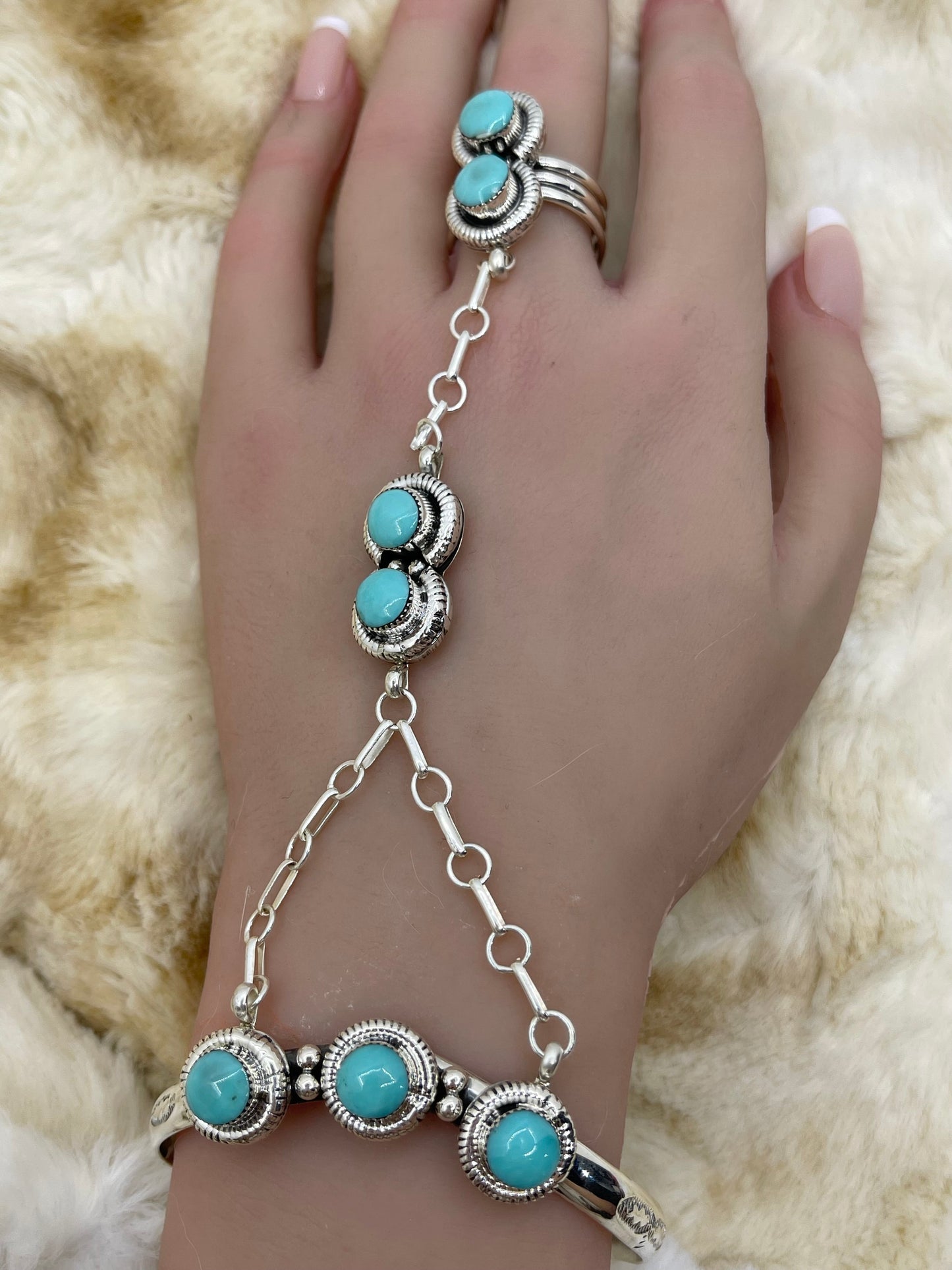 6.75" - 7.5" Princess Cuff by Brandon Belin, Navajo