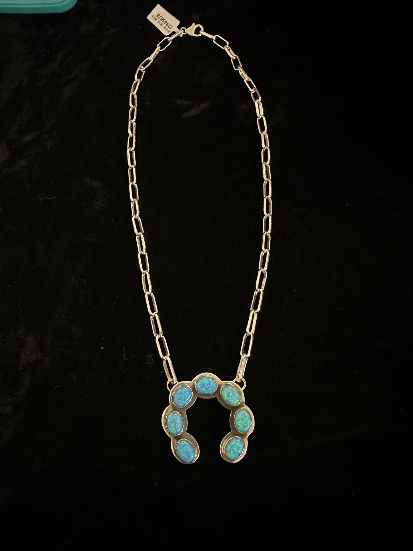 Blue Opal Naja Necklace