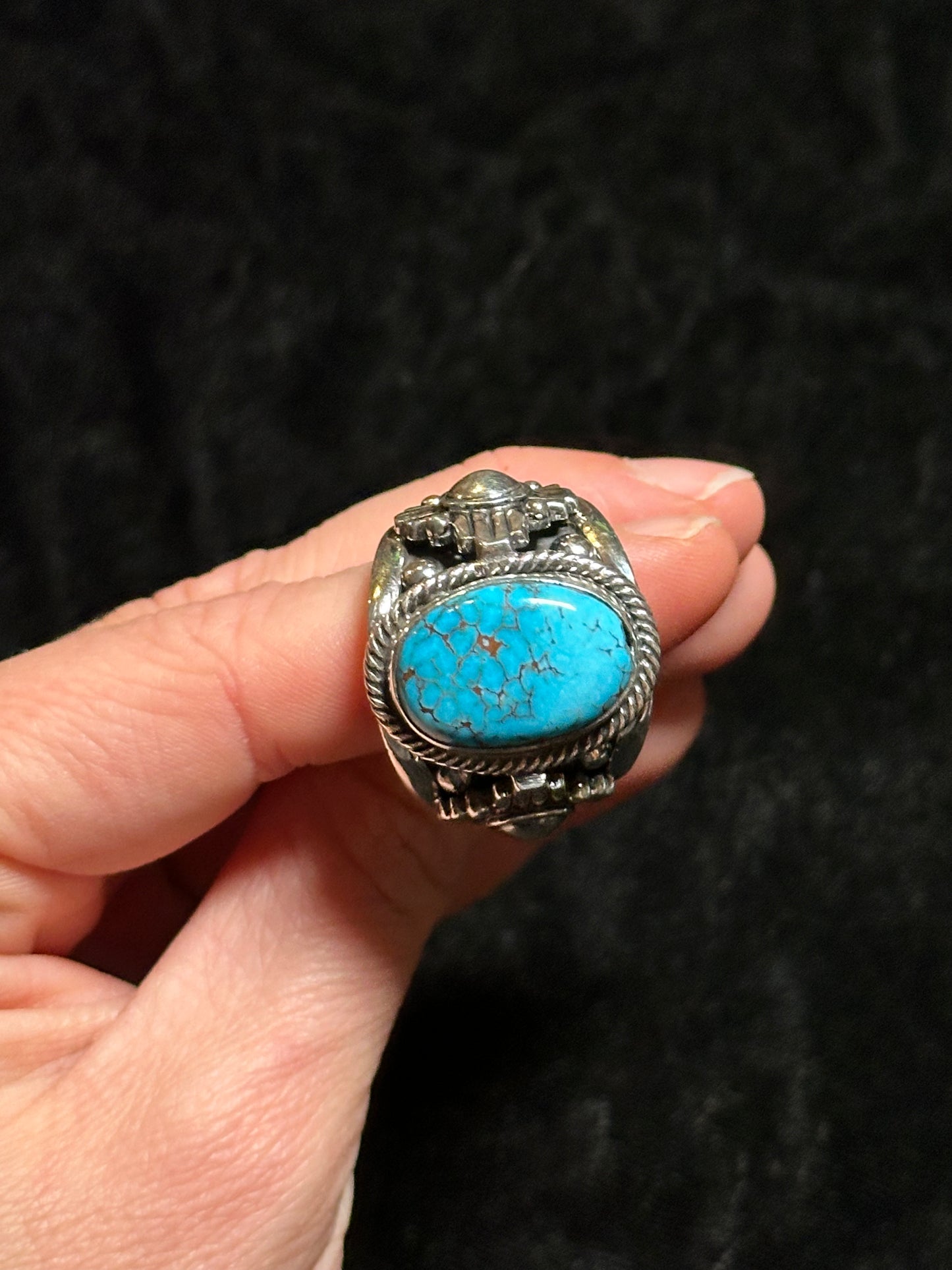 9.0 Egyptian Turquoise Ring