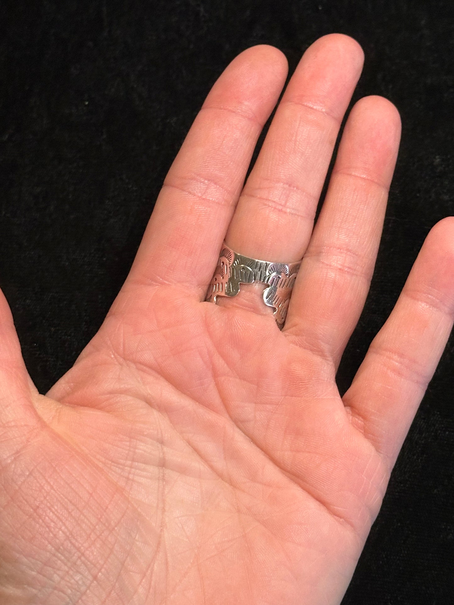 8.5 Royston Turquoise Bird Ring