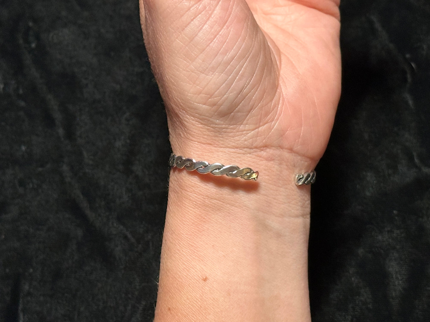 5 3/4”-7” Kingman Turn Diamond Shape Cuff Bracelet by Mike Smith, Navajo