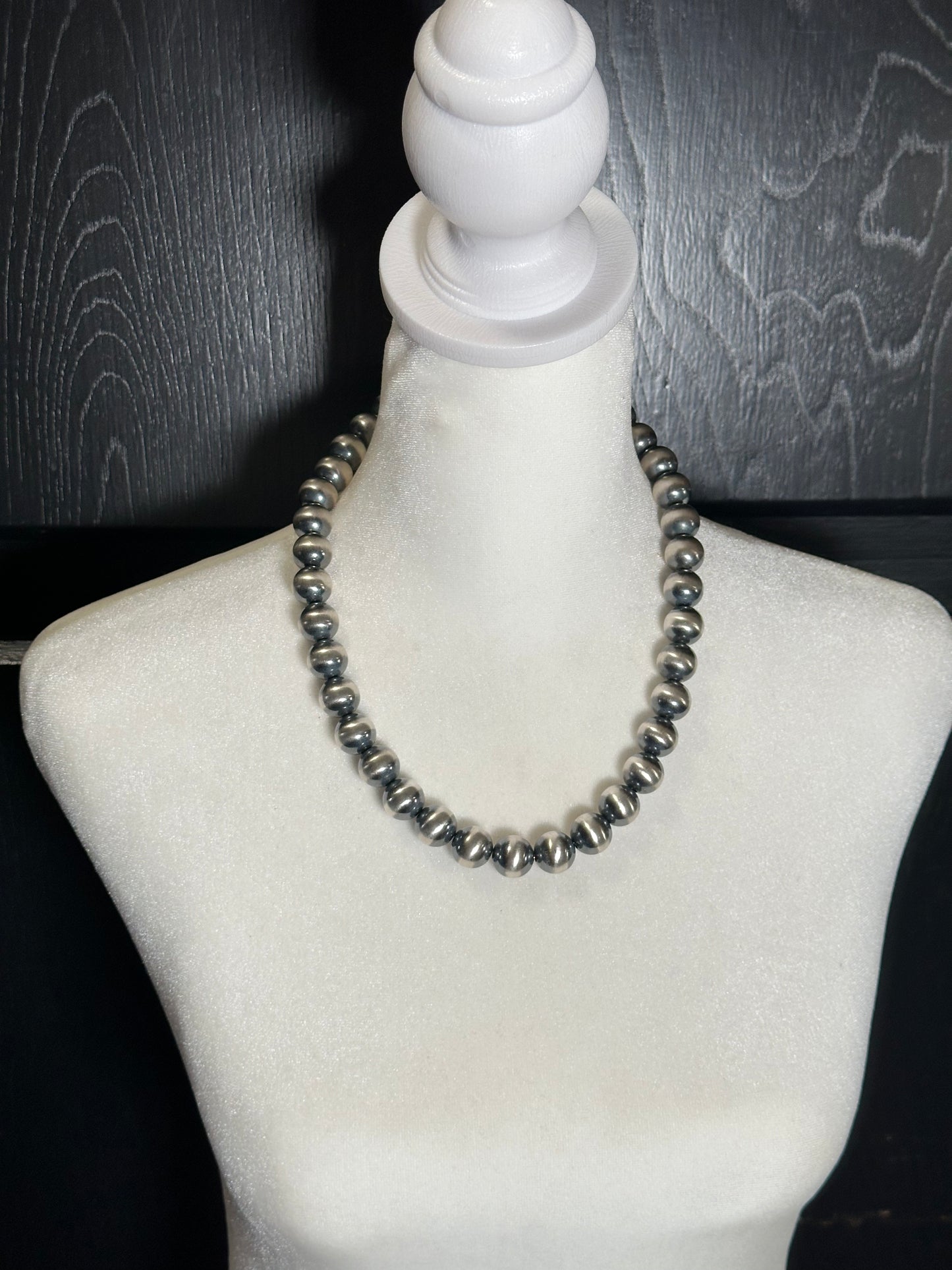 20" 13mm Navajo Style Pearls