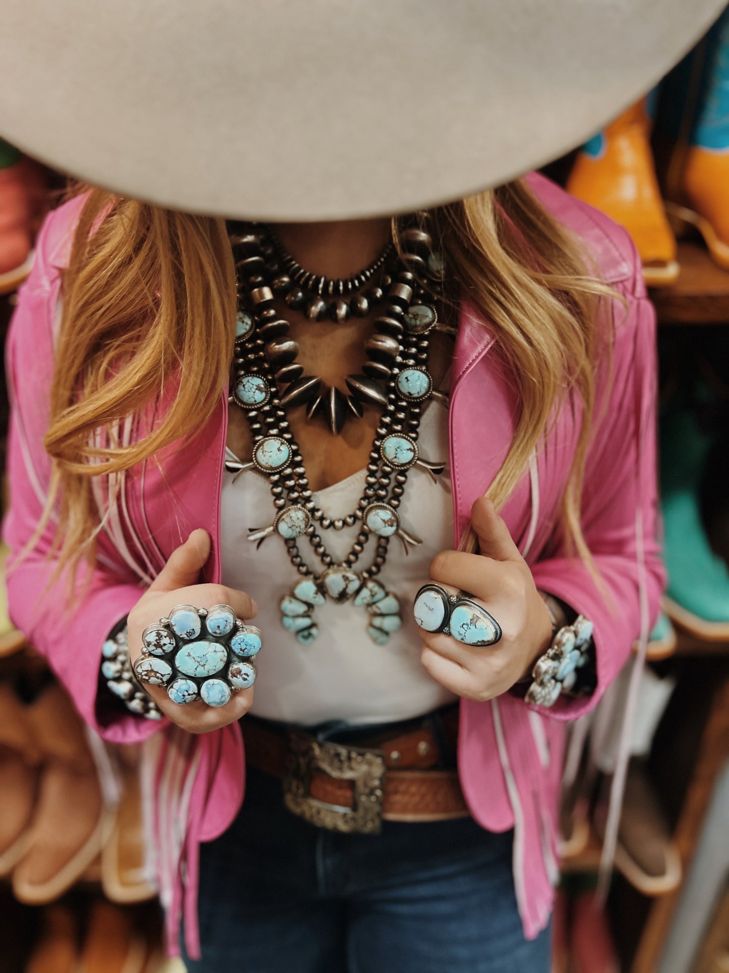 18” 14MM Navajo Pearls