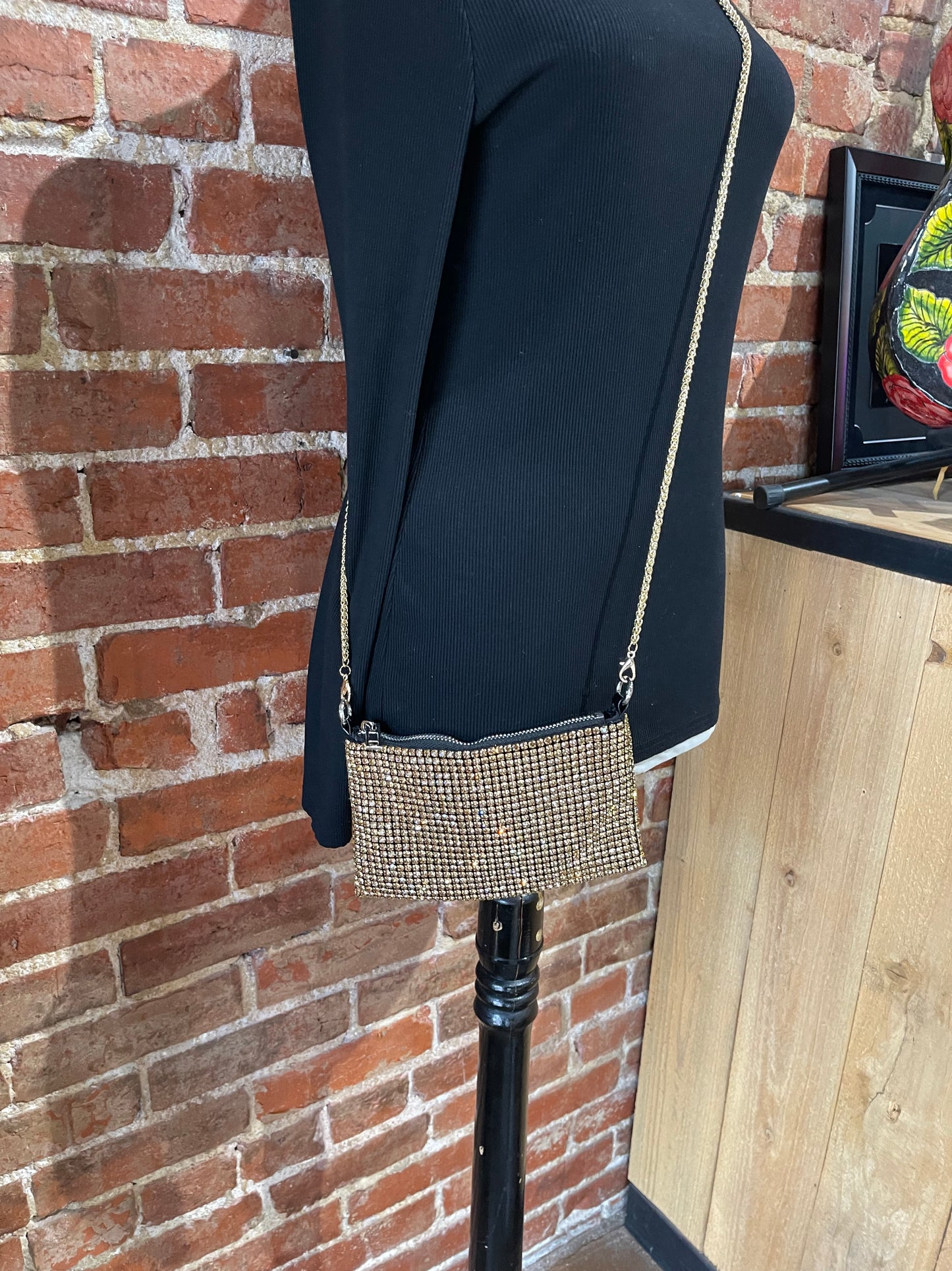 Small Bedazzled Crossbody
