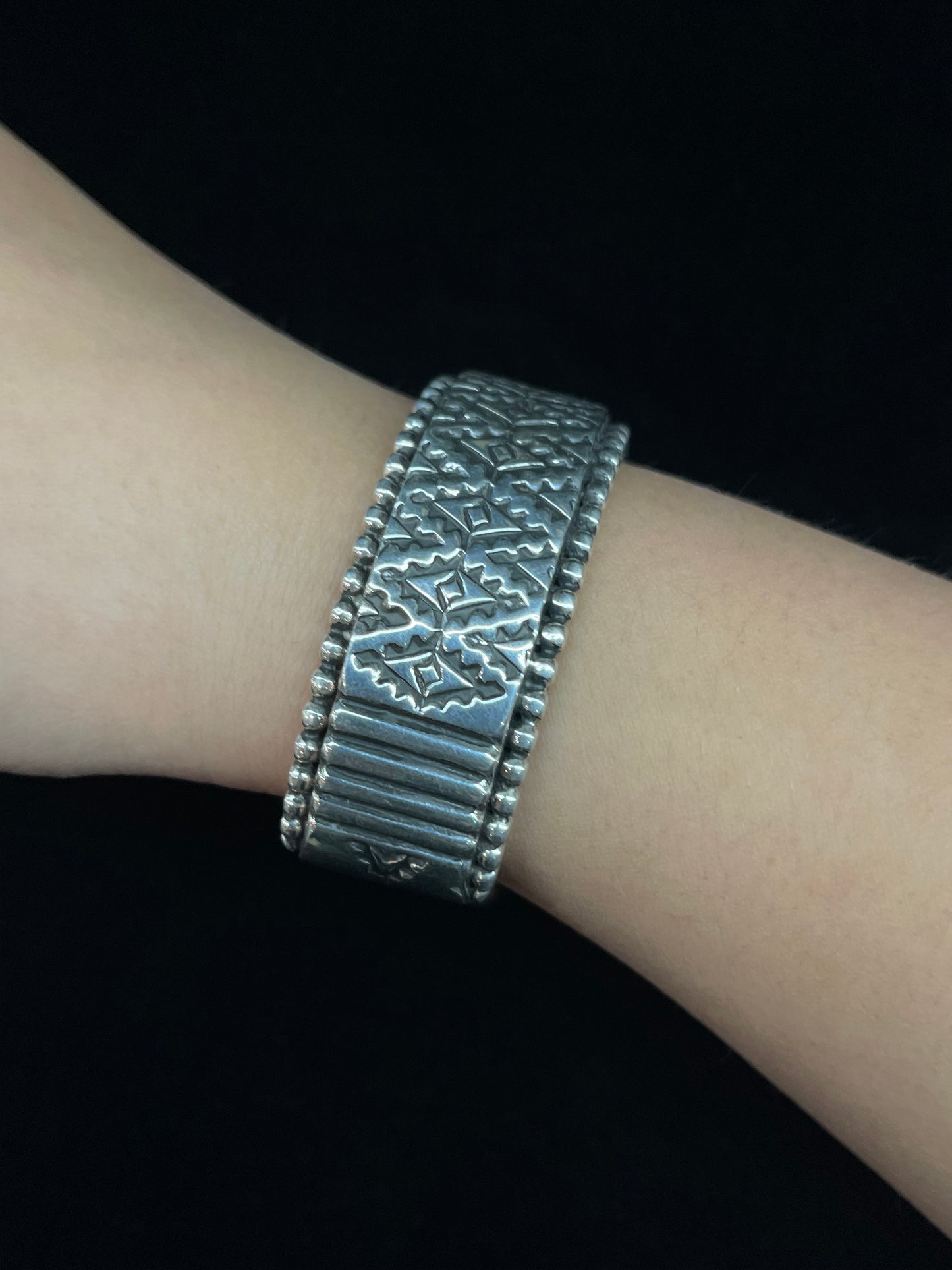 7.5" Heavy Sterling Silver Cuff