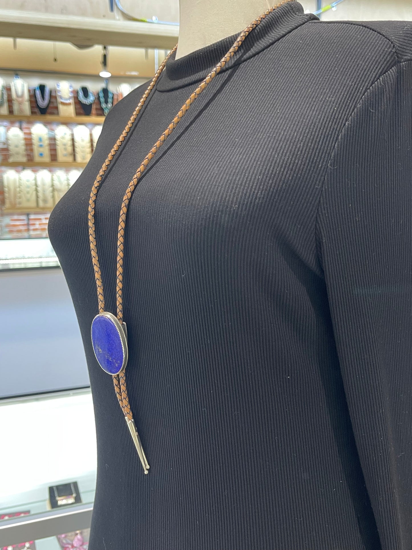 Lapis Lazuli Bolo Tie