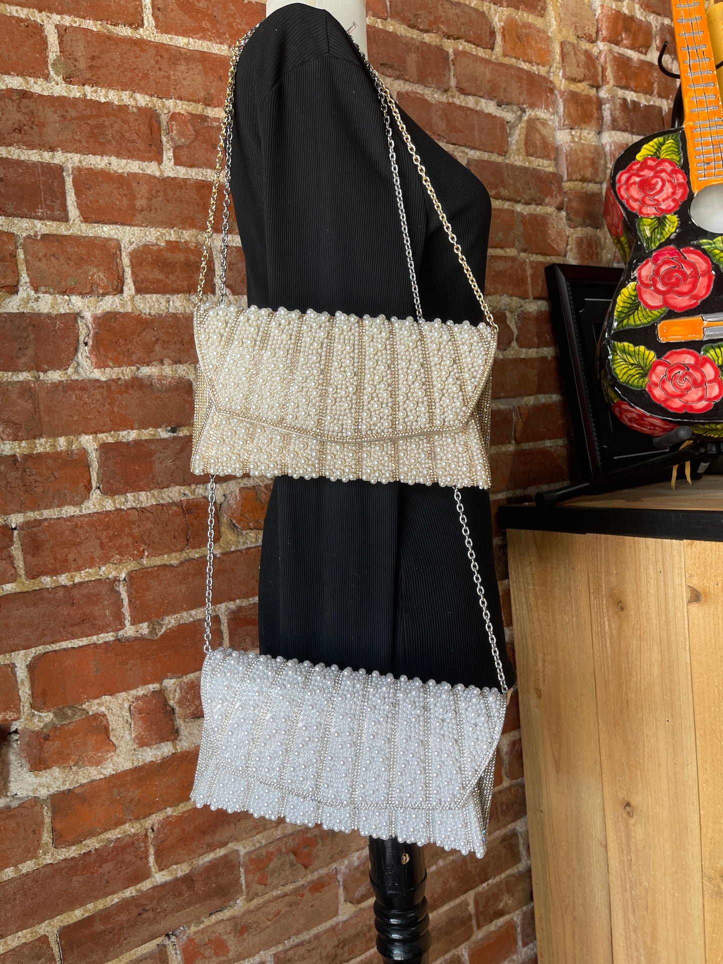 Diamond and Pearl Purse