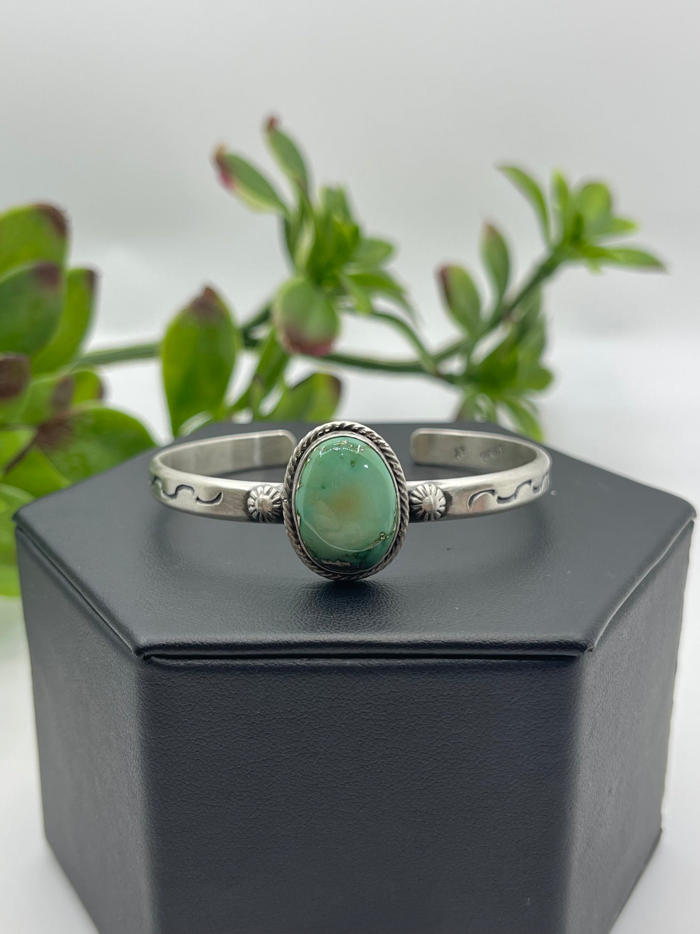 5.5" - 7.25" Sonoran Gold Turquoise Cuff