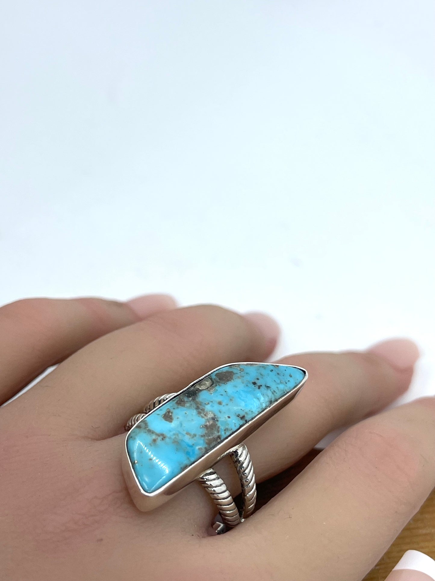 12.0 Kingman Turquoise Ring