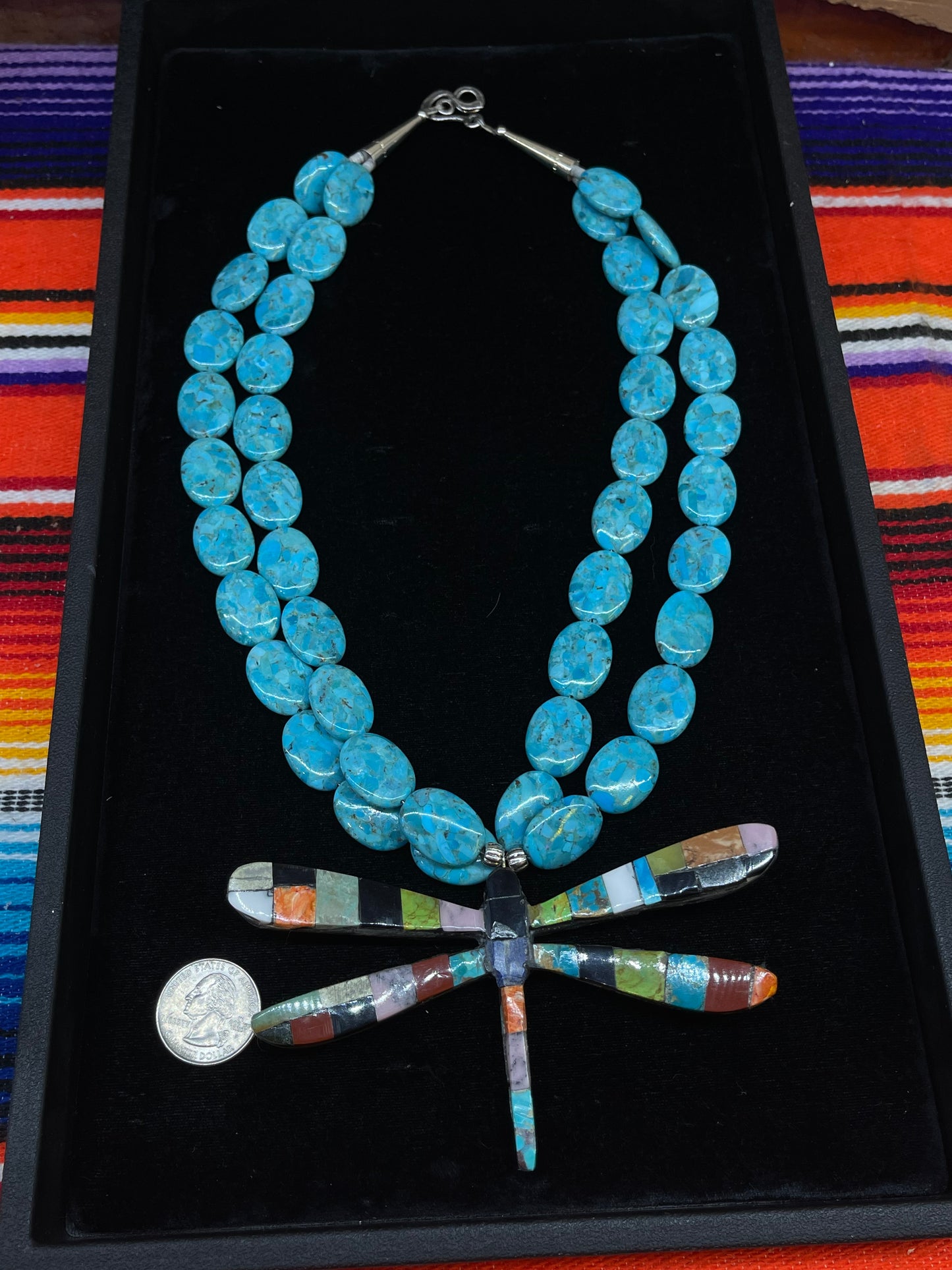 Hand Cut Reversible Necklace