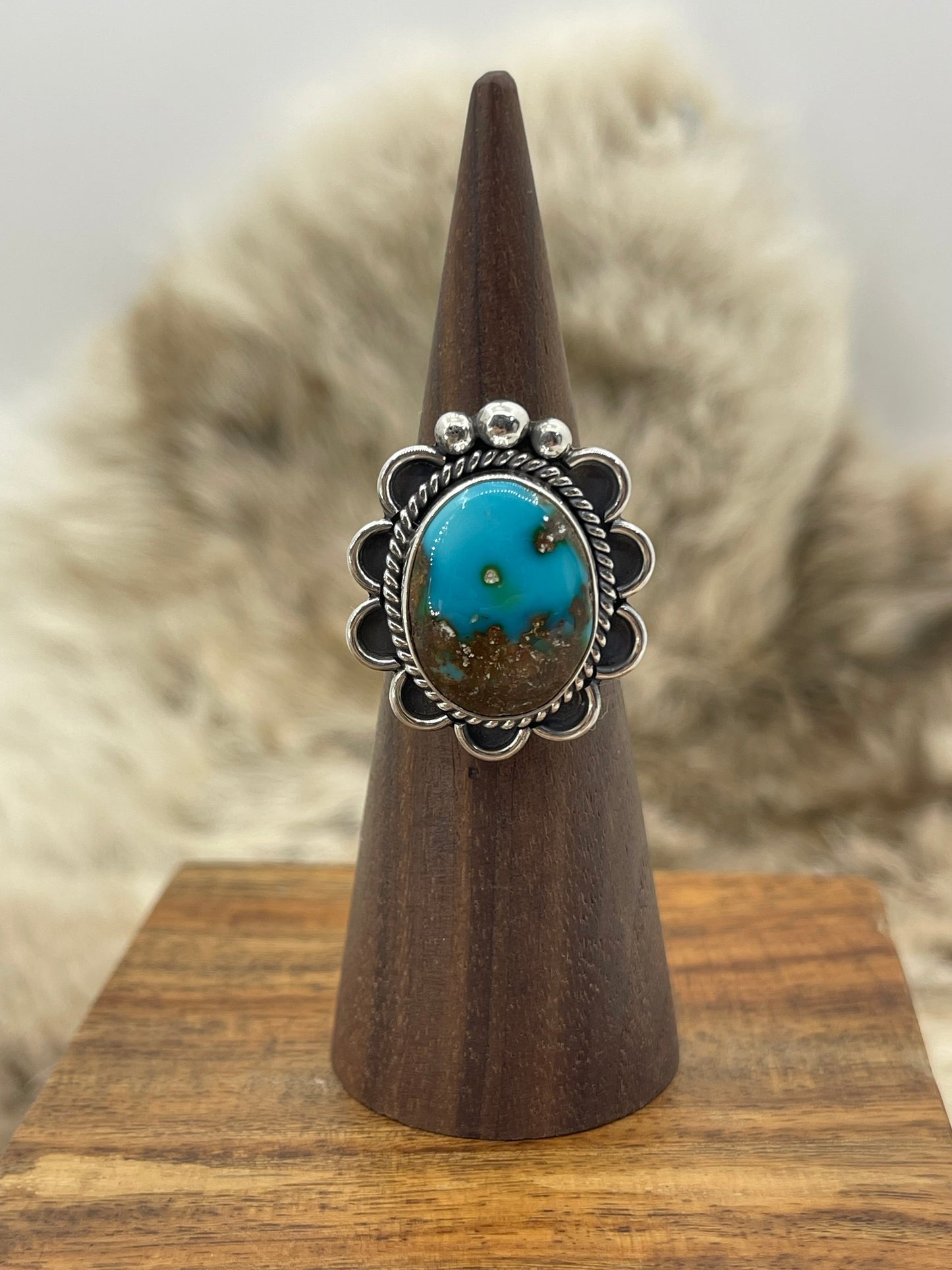Size 6.0 Sonoran Gold Turquoise Ring