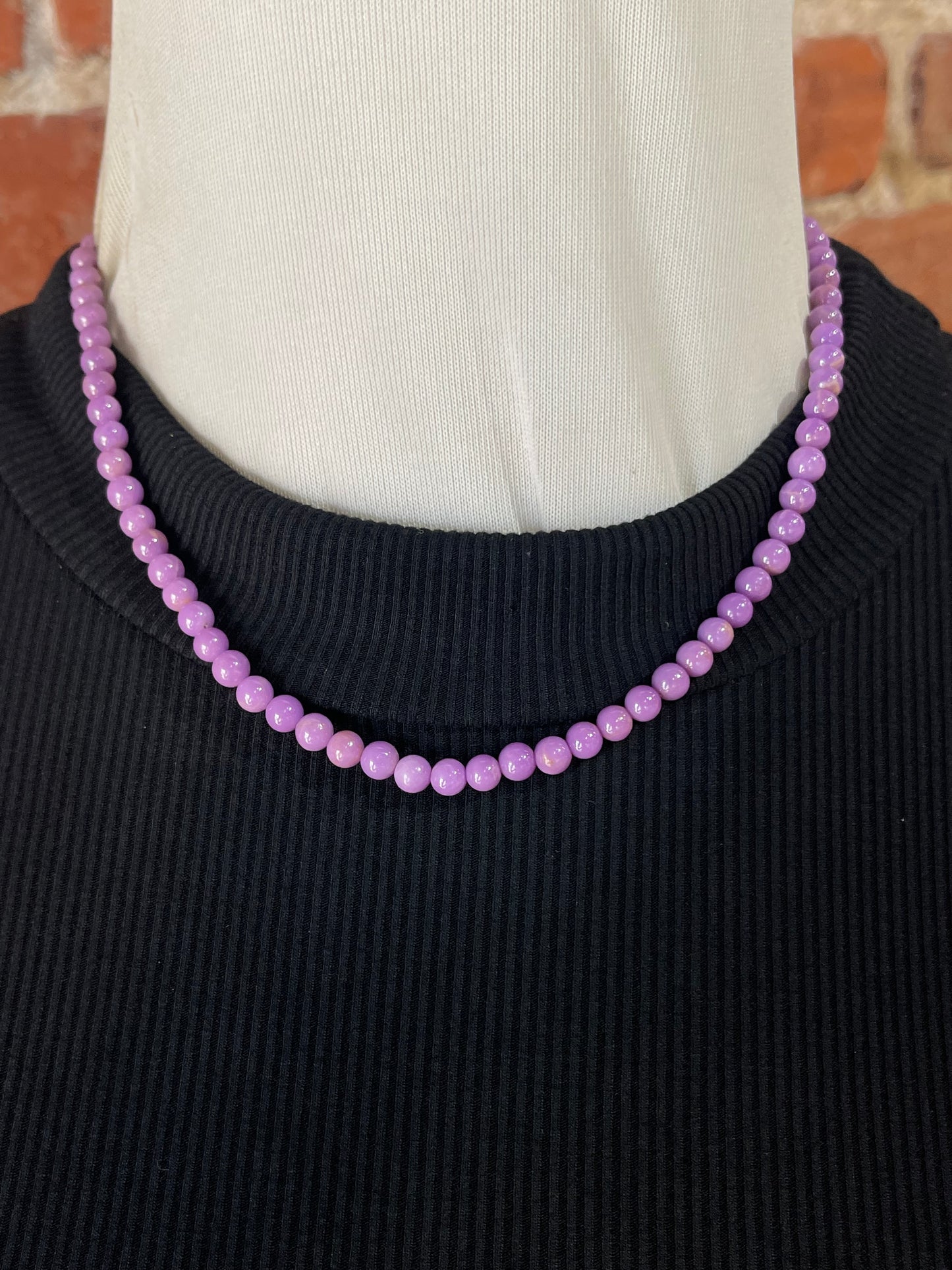 16" Purple Desert Necklace