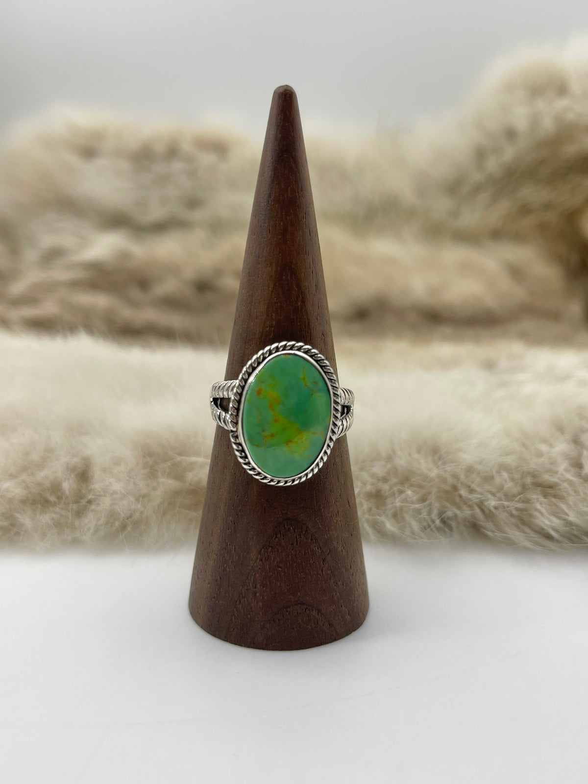 9.5 Carico Lake Turquoise Ring