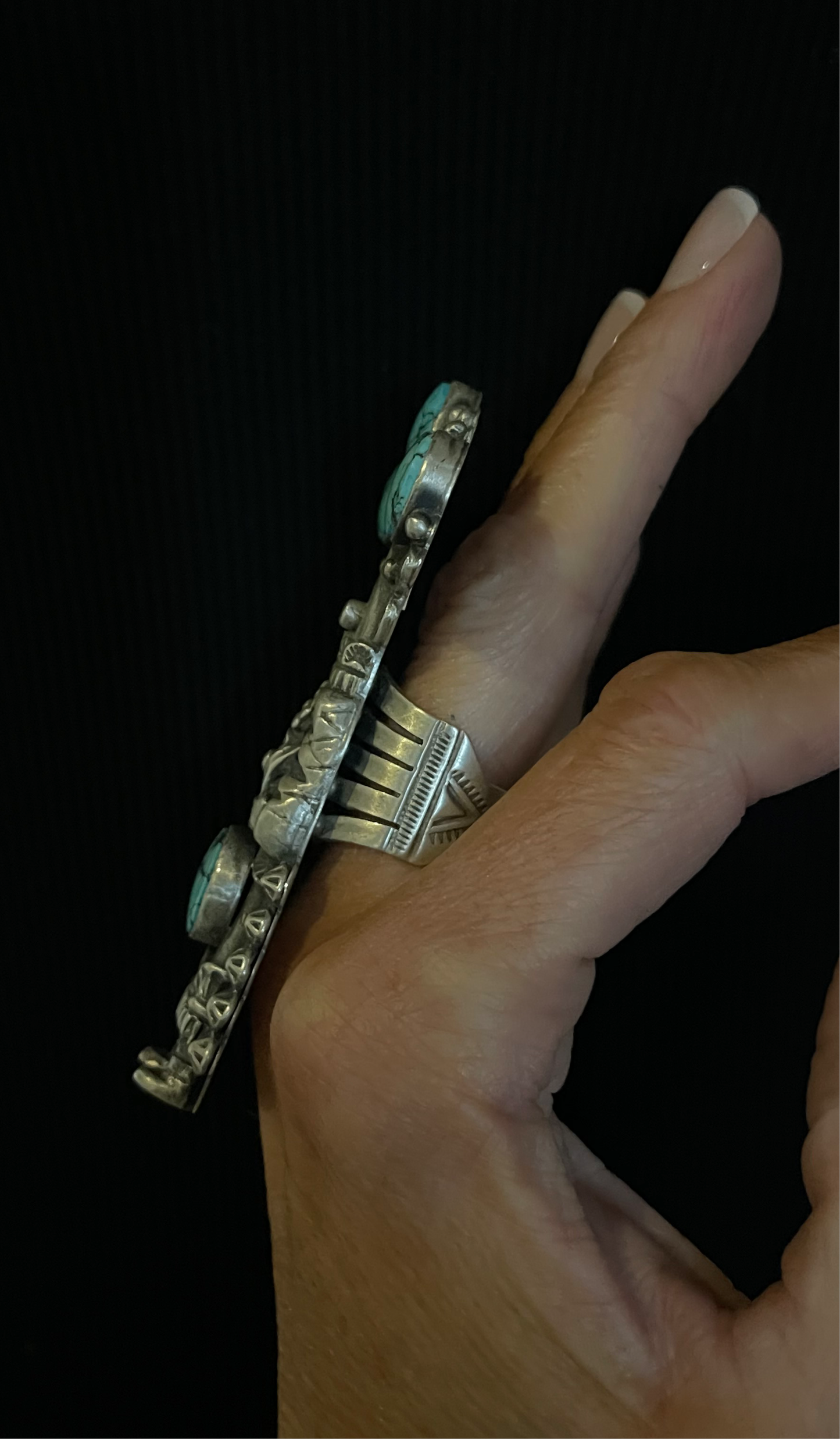 6.5 Kachina Ring by Patrick Yazzie, Navajo