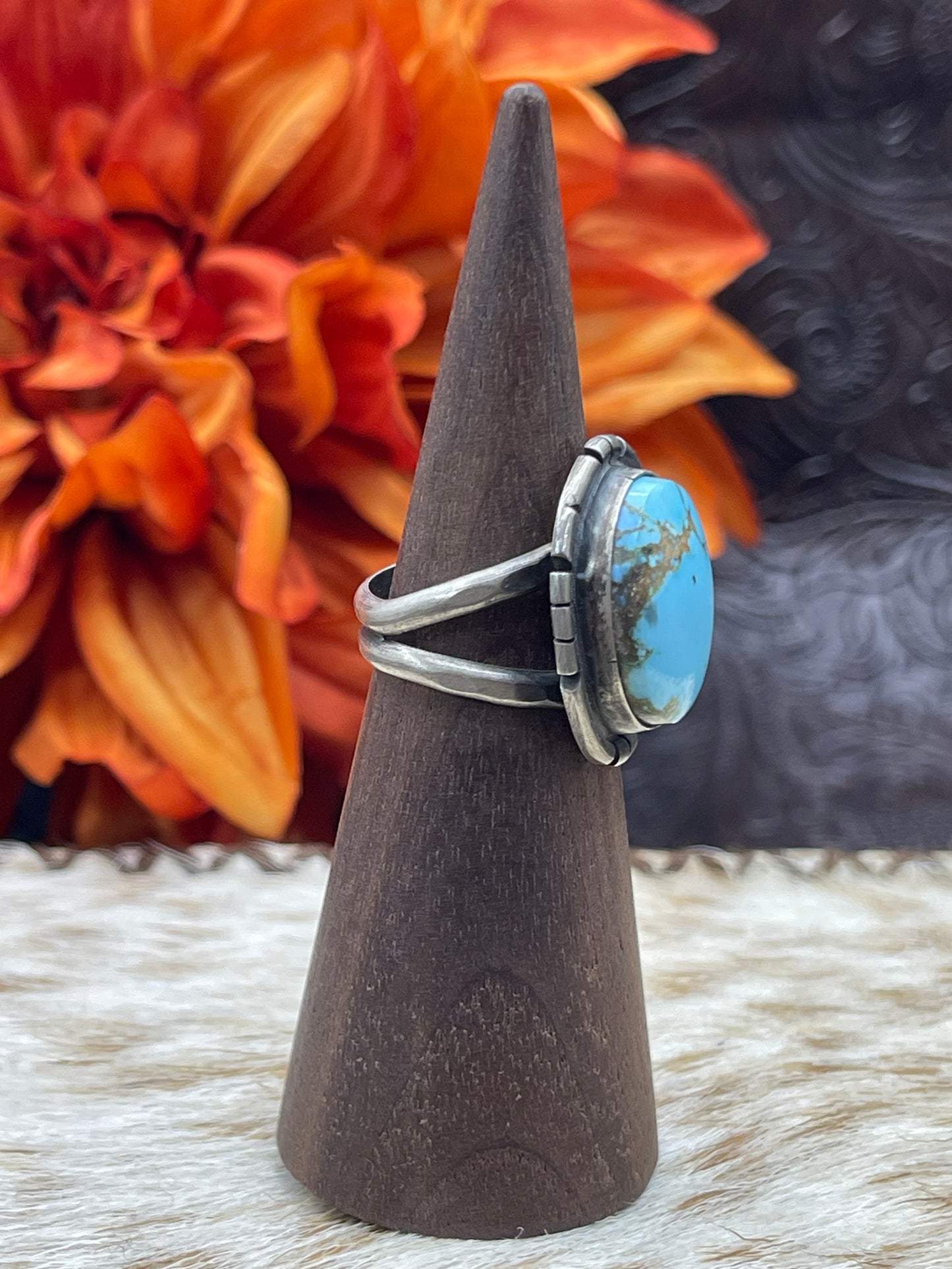 6.5 Kingman Turquoise Ring