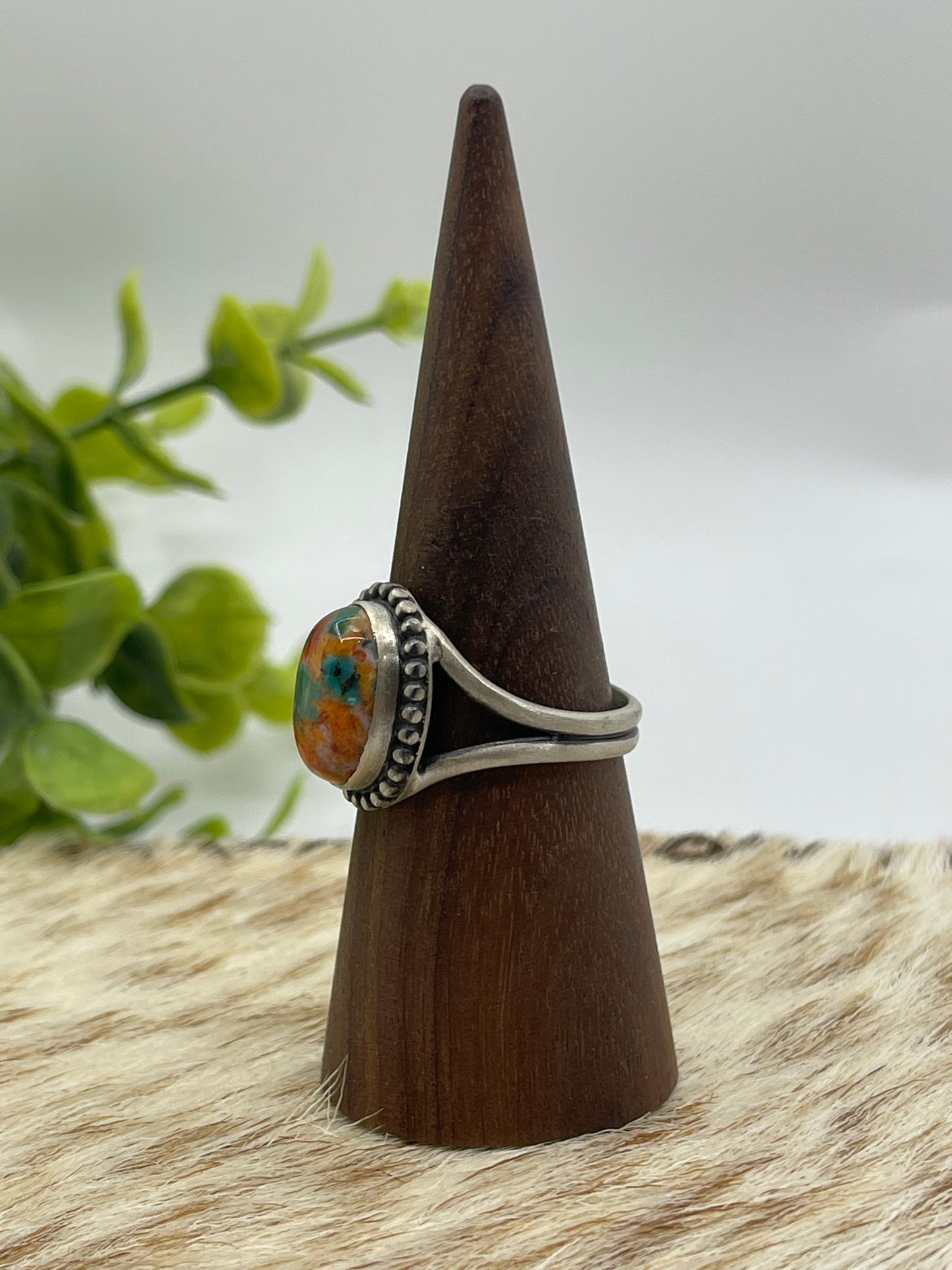 11.0 Orange Crush Oval Ring