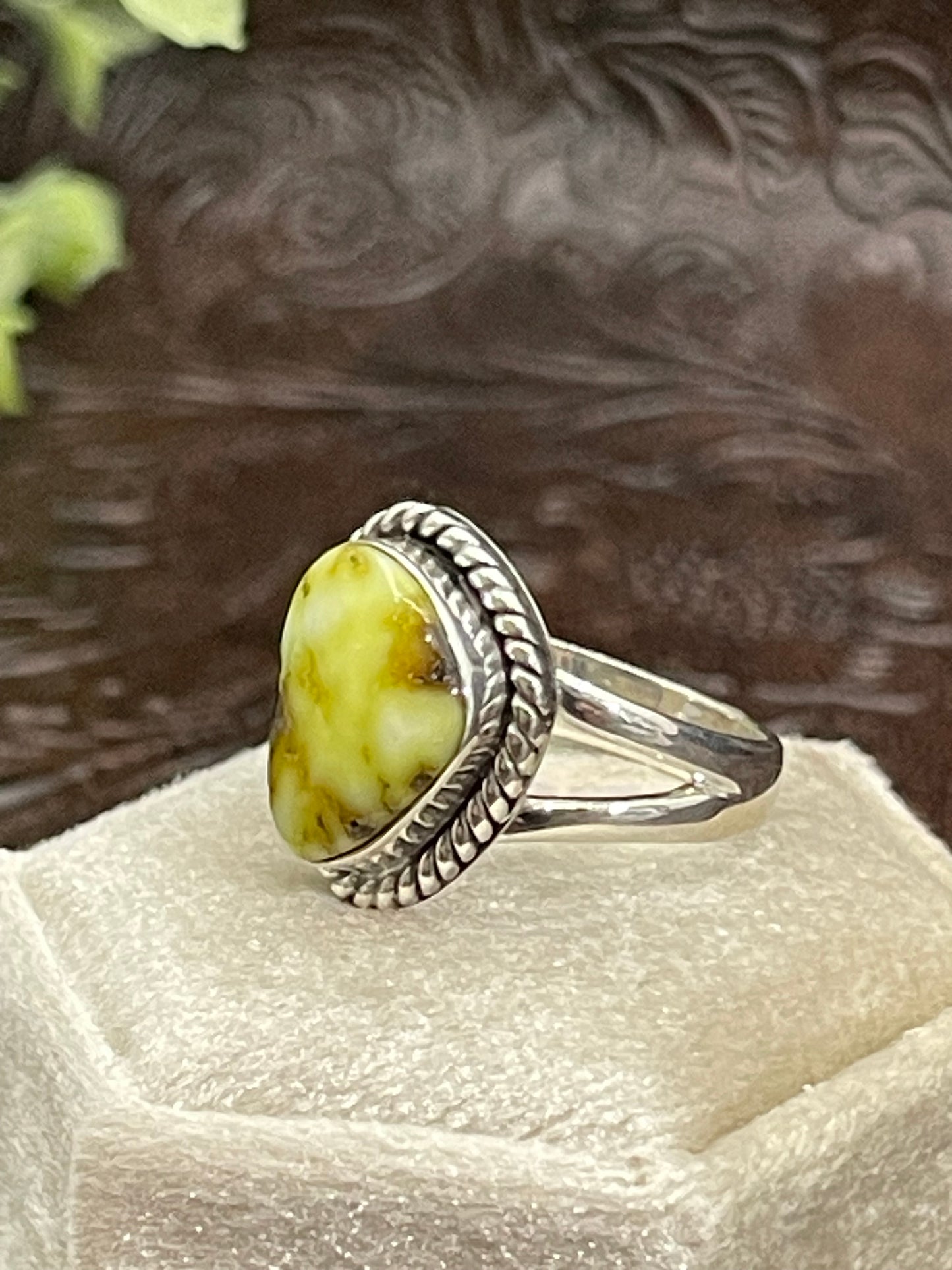 6.5 Palomino Turquoise Ring