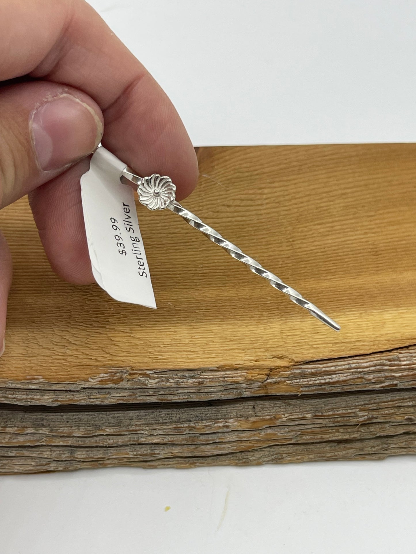 Sterling Silver Flower Toothpick