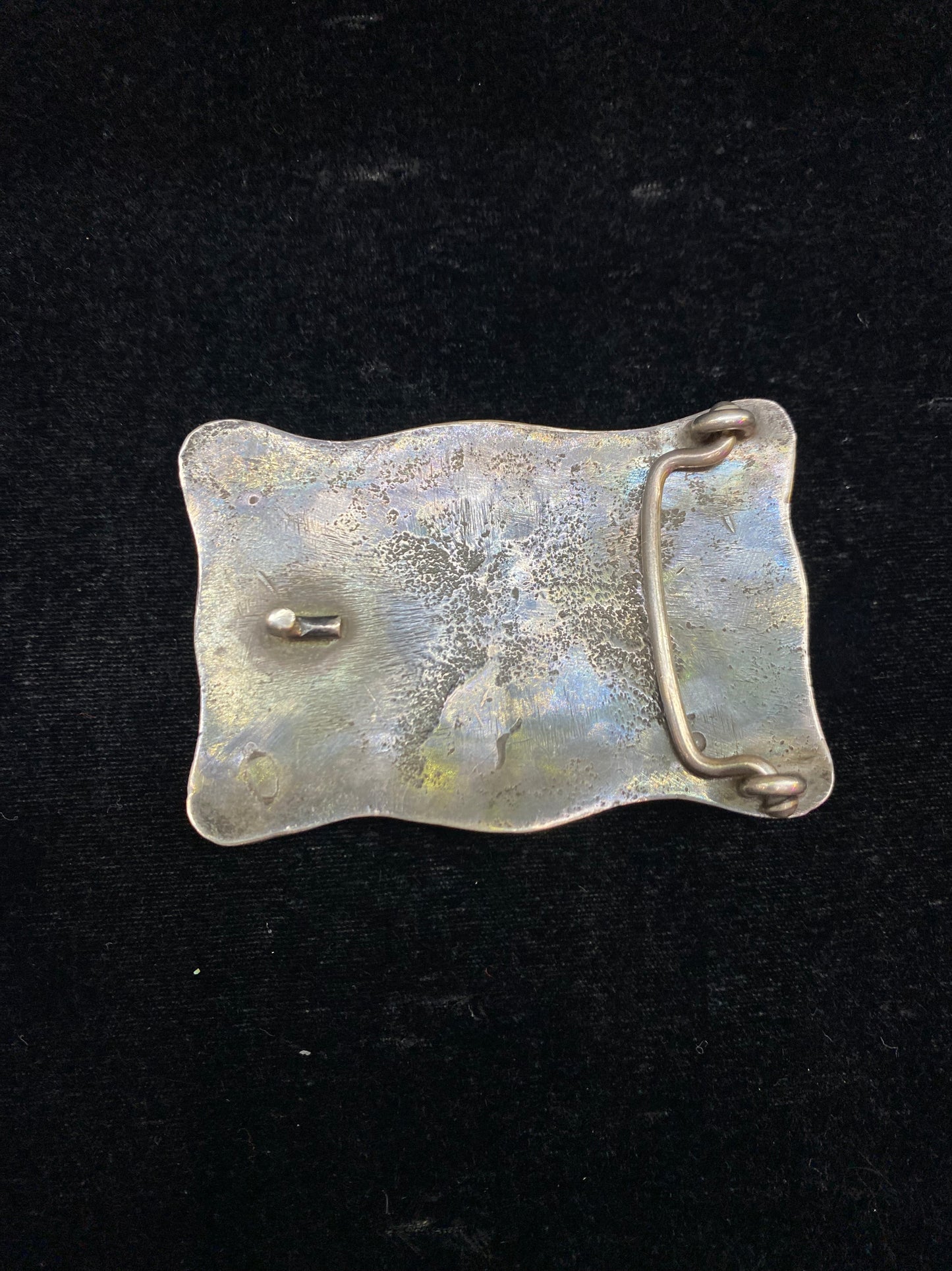 Vintage Turquoise Belt Buckle