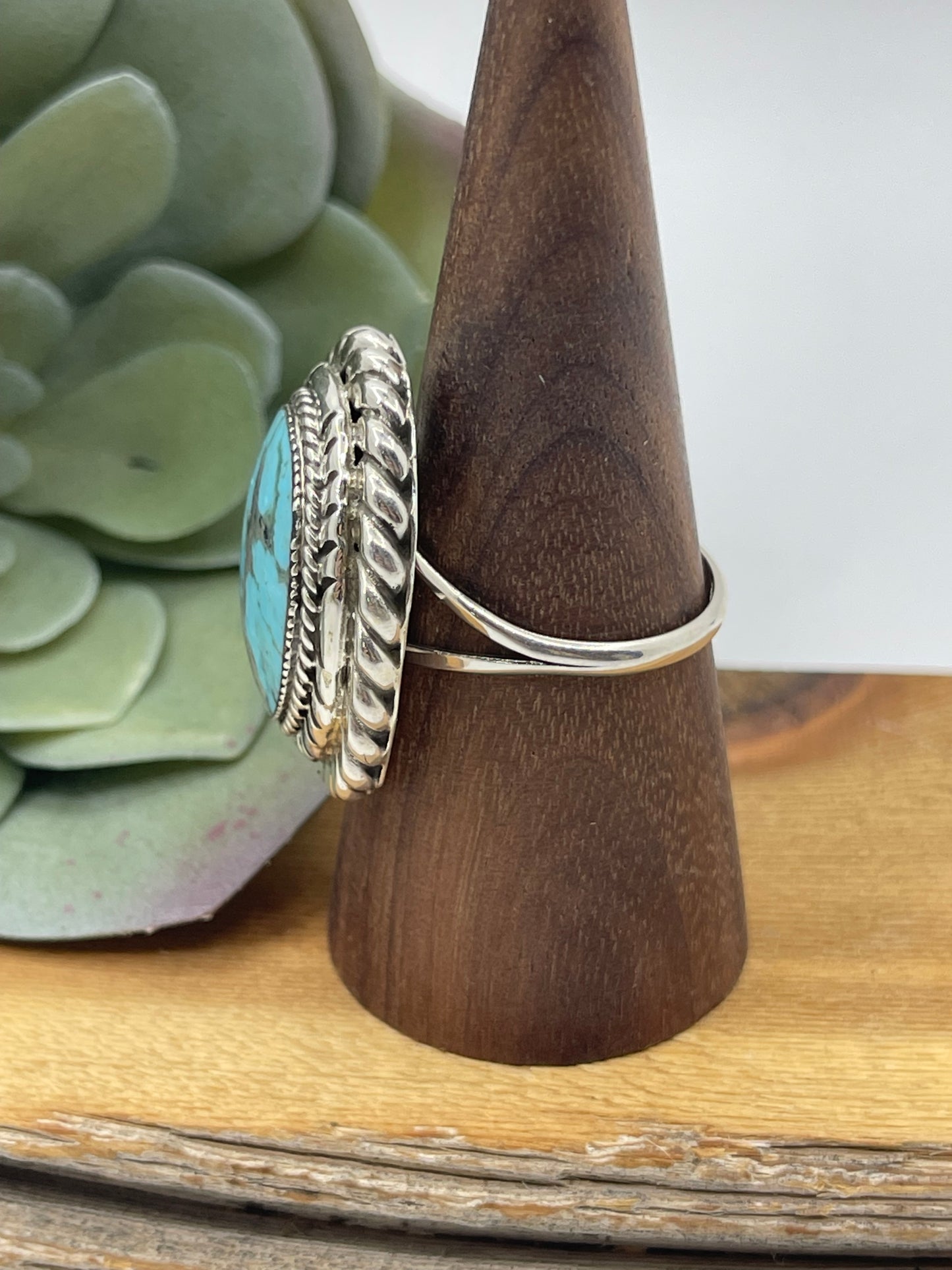 Size (12.0) Ring by Jerome Lee, Navajo