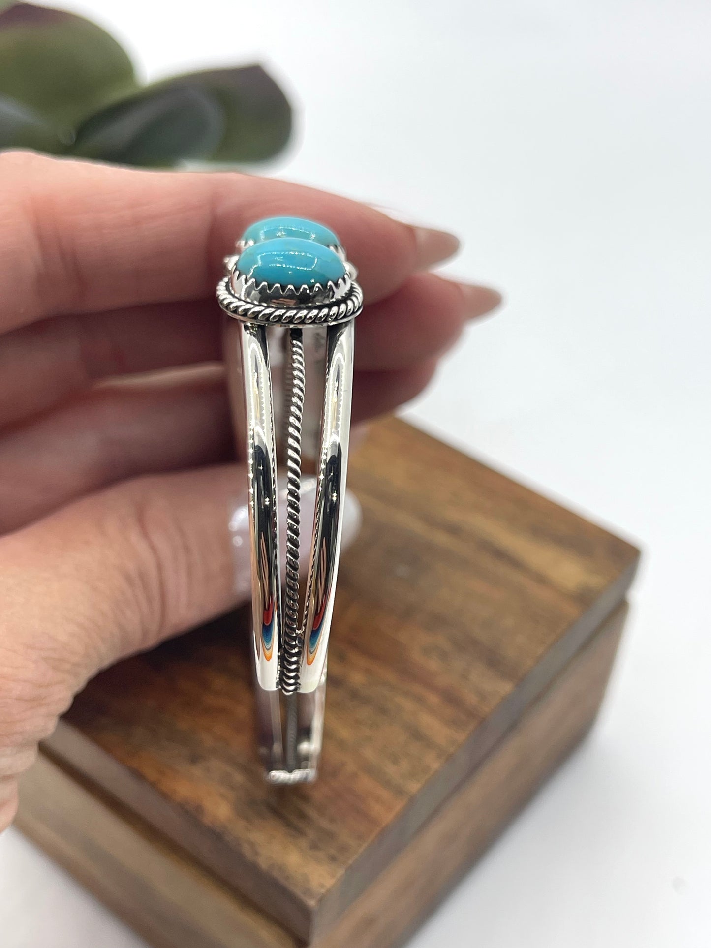 7 Stone Turquoise by Verley Betone, Navajo
