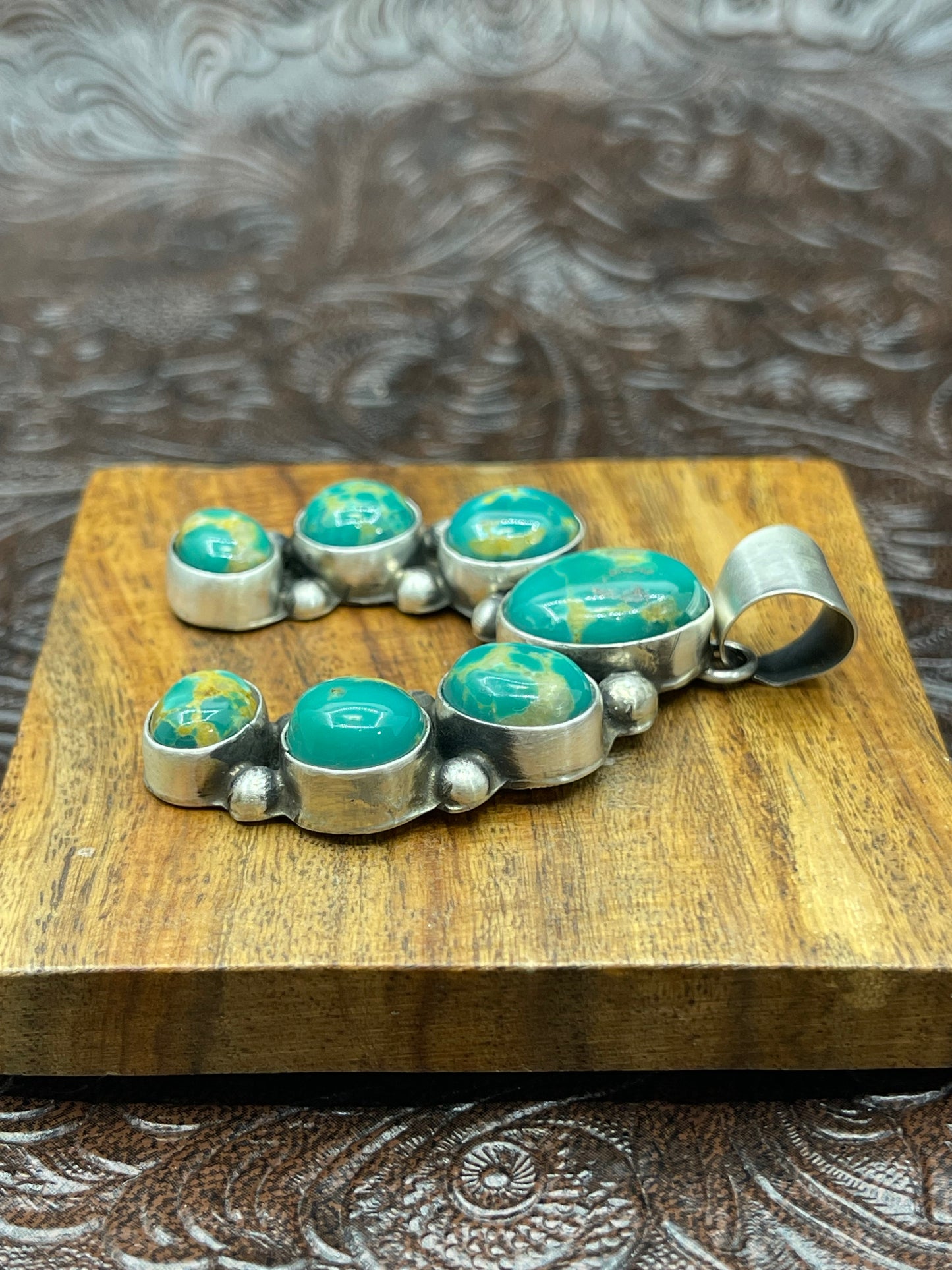 Royston Turquoise Naja Pendant