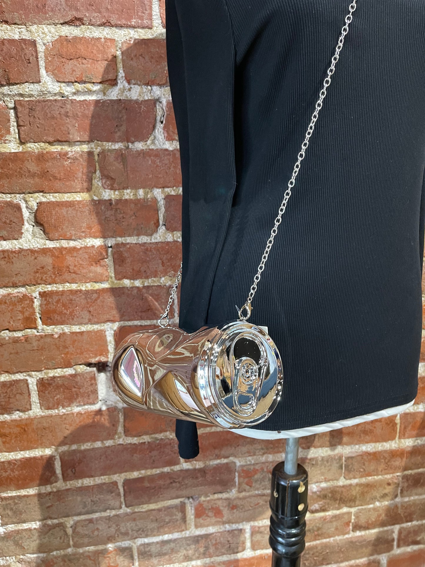 Metallic Pop Can Purse