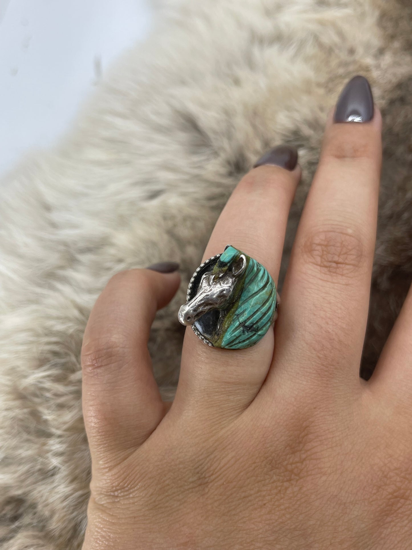 7.0 Vintage Ring by Johnny Blue Jay