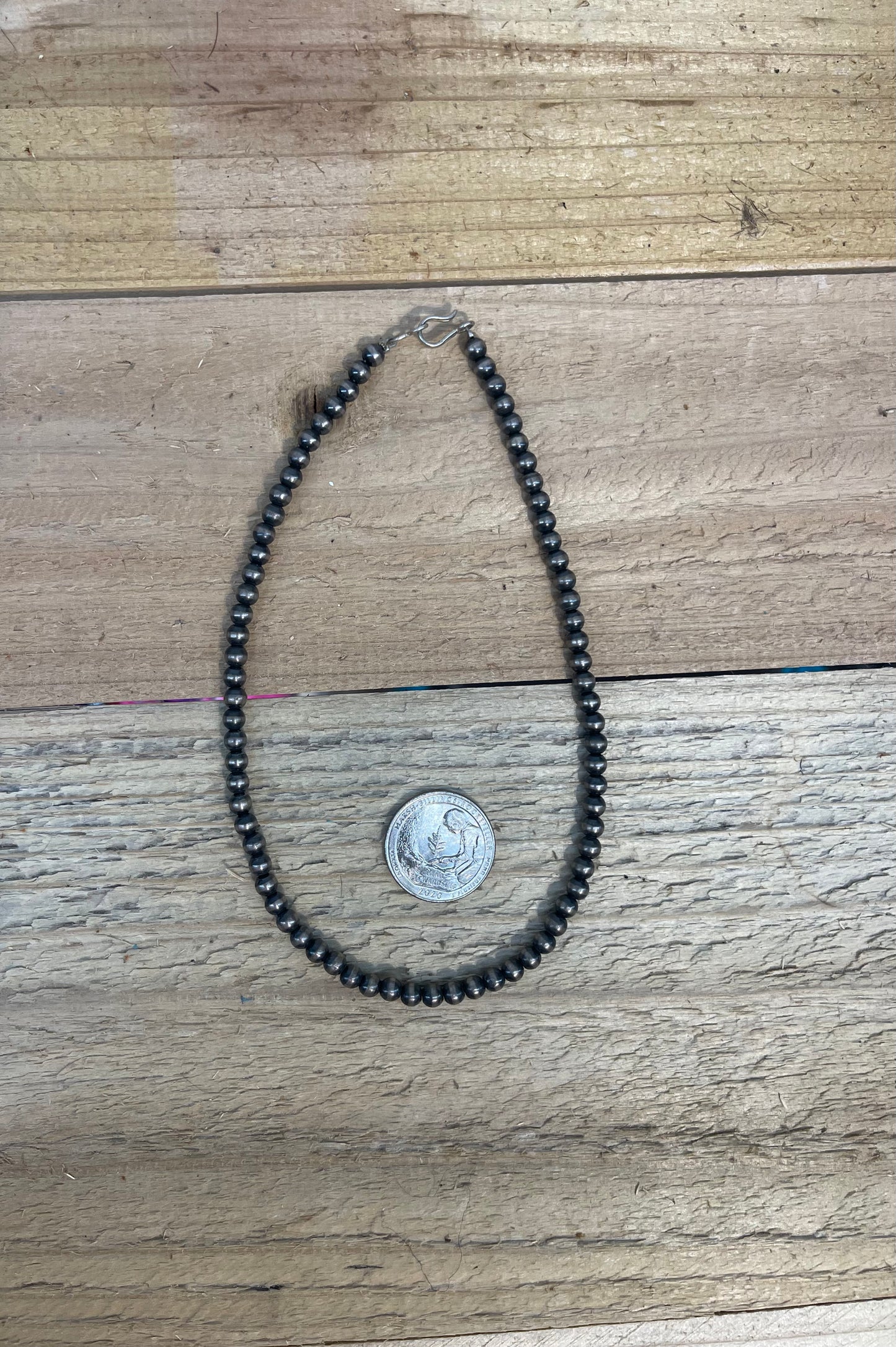 14" 5mm Navajo Pearls