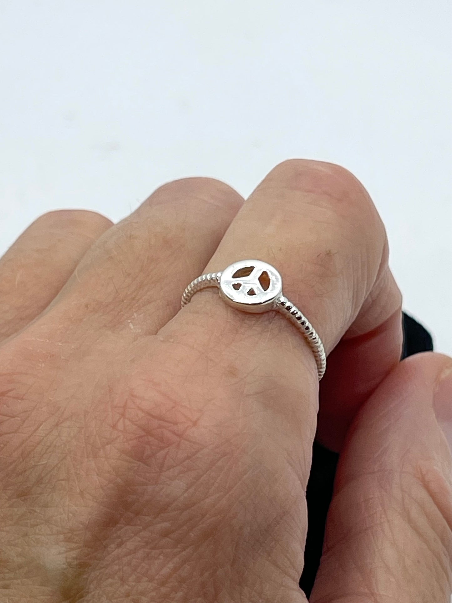 Peace Sign Ring