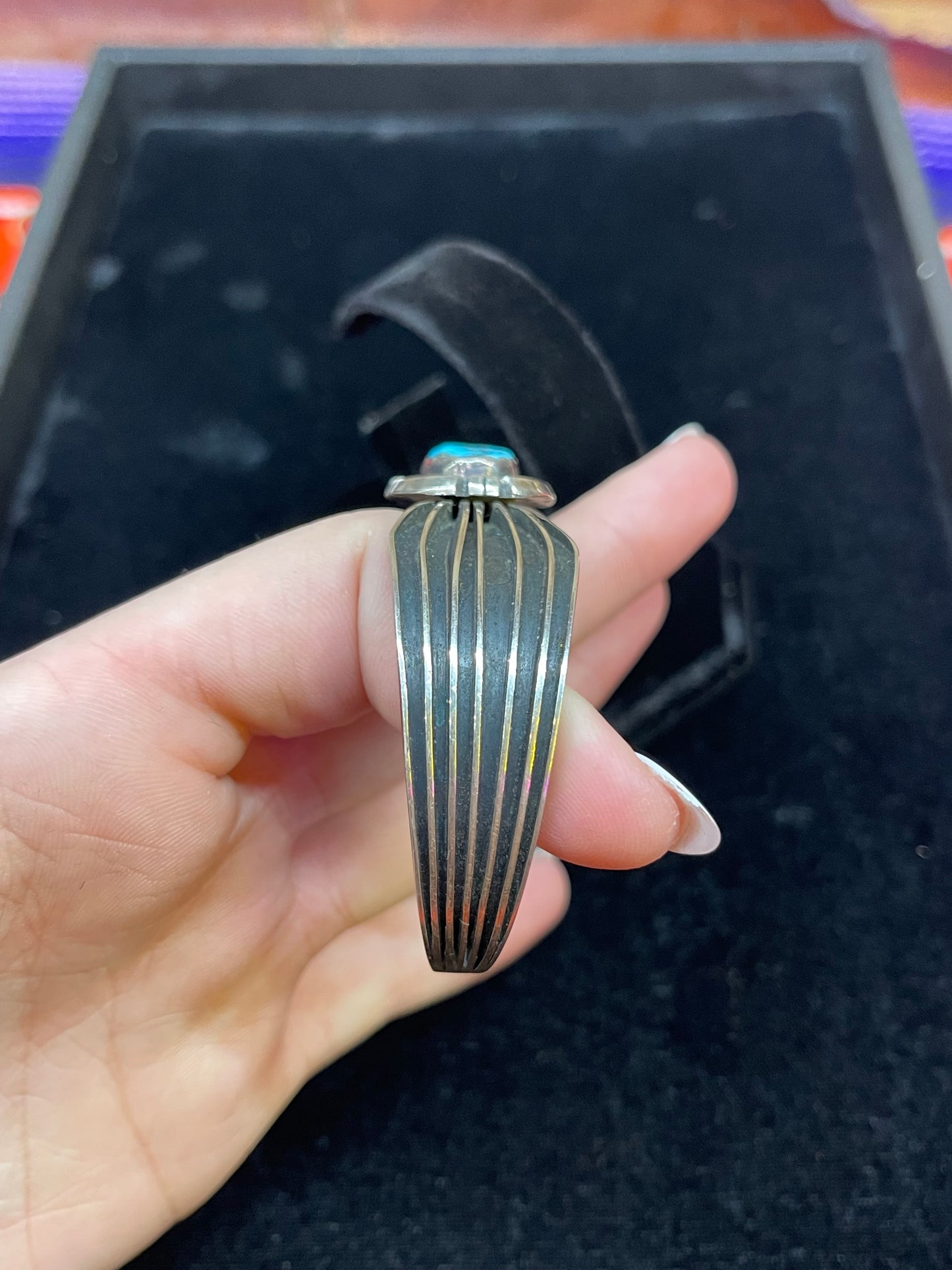 Vintage Turquoise Cuff