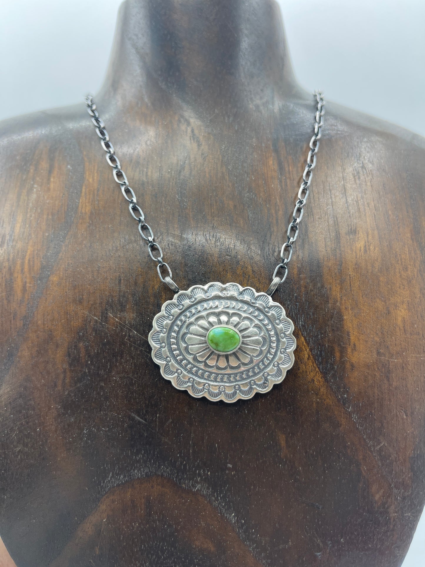 Sonoran Gold Turquoise Necklace by, Andrienne Gordon, Navajo