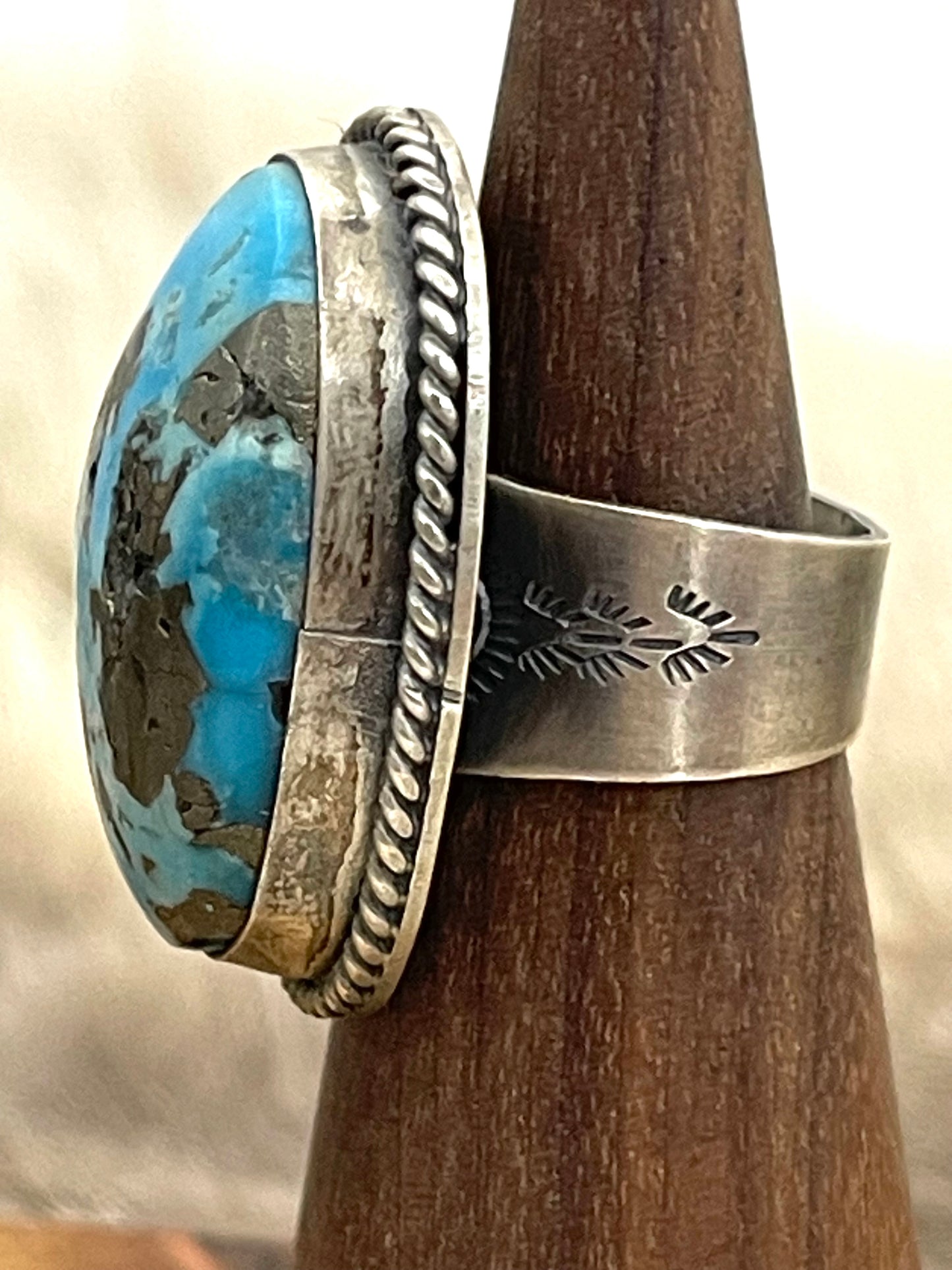 7.5 Persian Turquoise Ring
