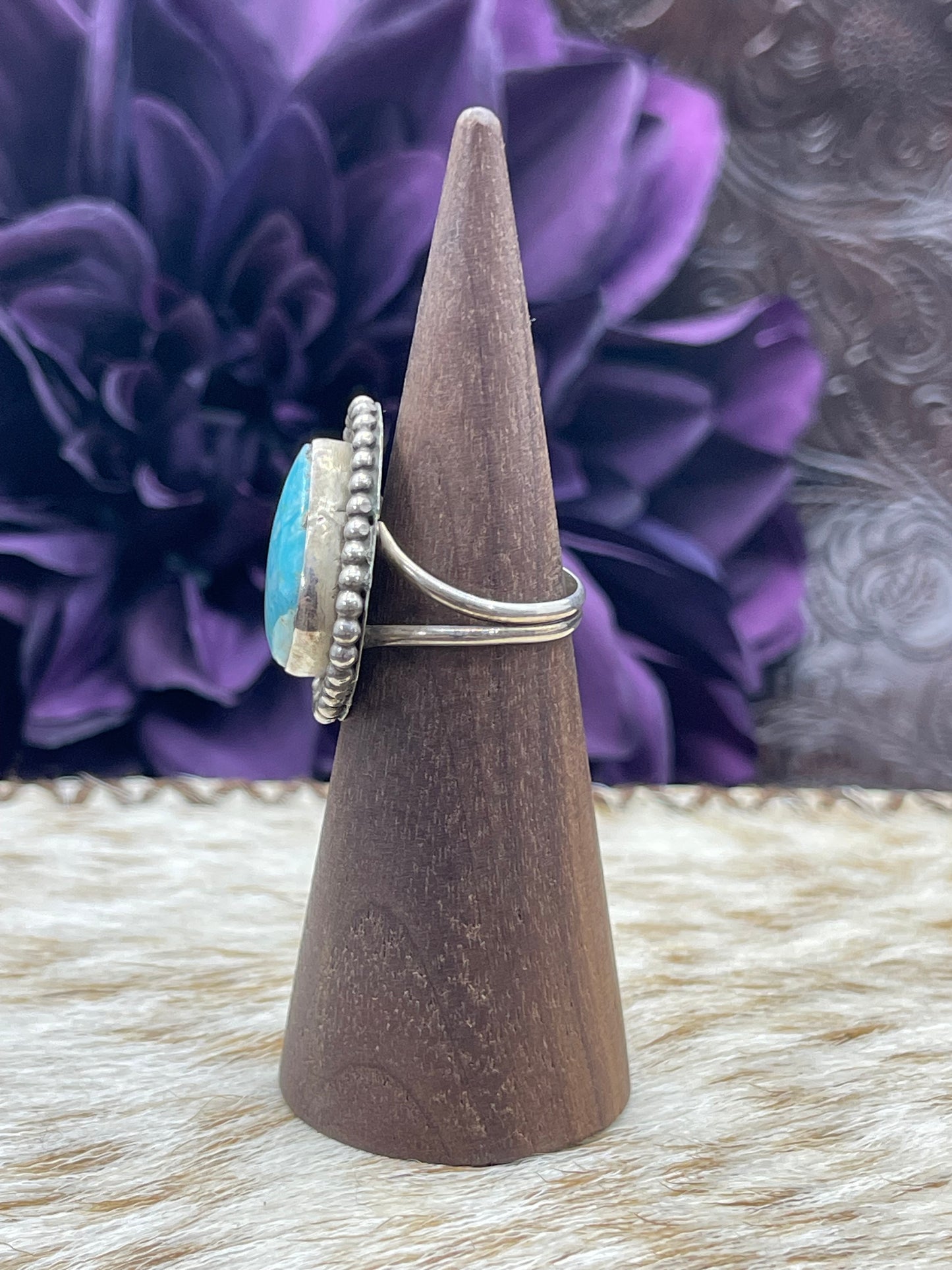 6.5 Sonoran Blue Turquoise Ring