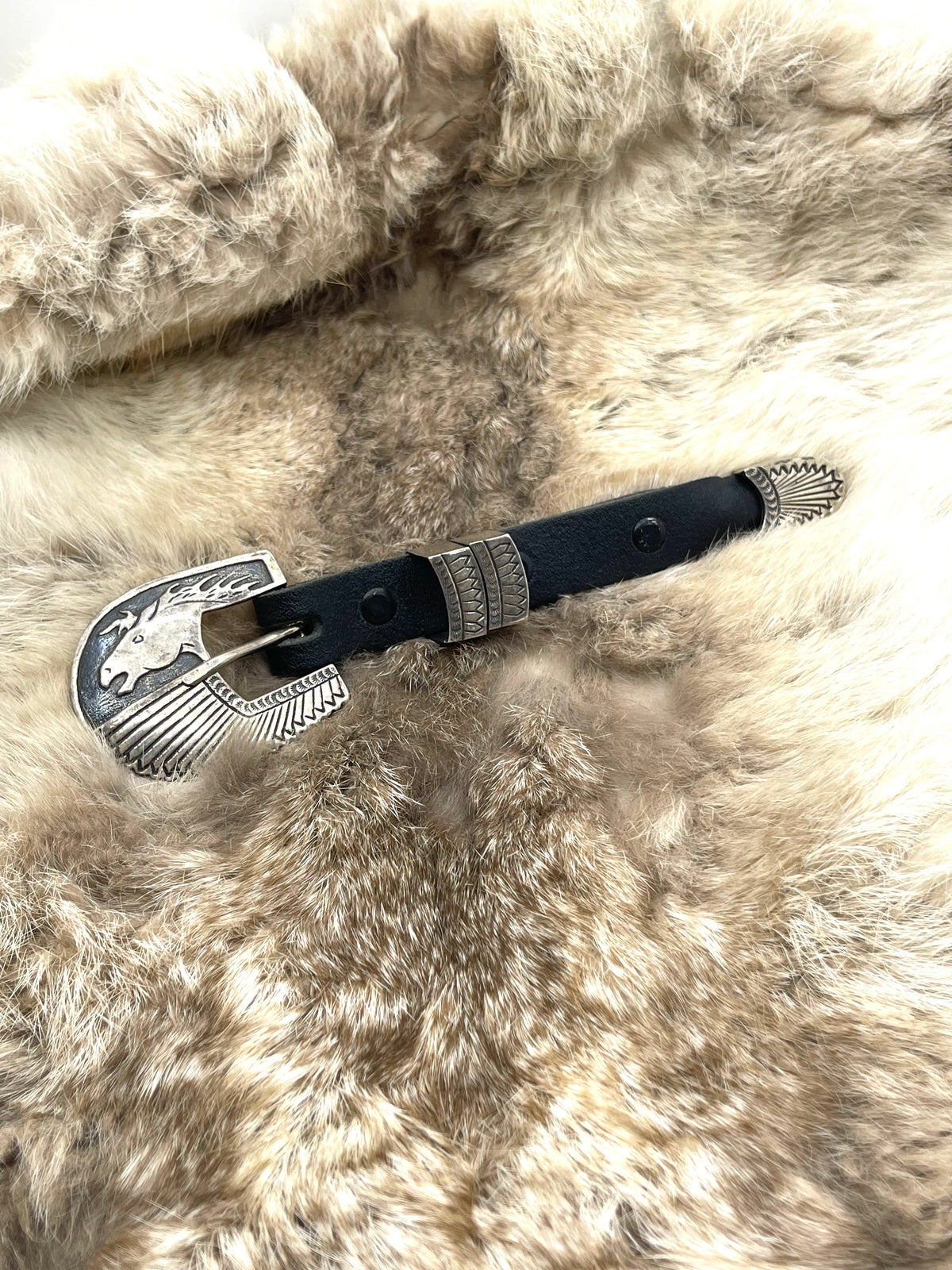 4 Piece Buckle Set Sterling Silver "VINTAGE"