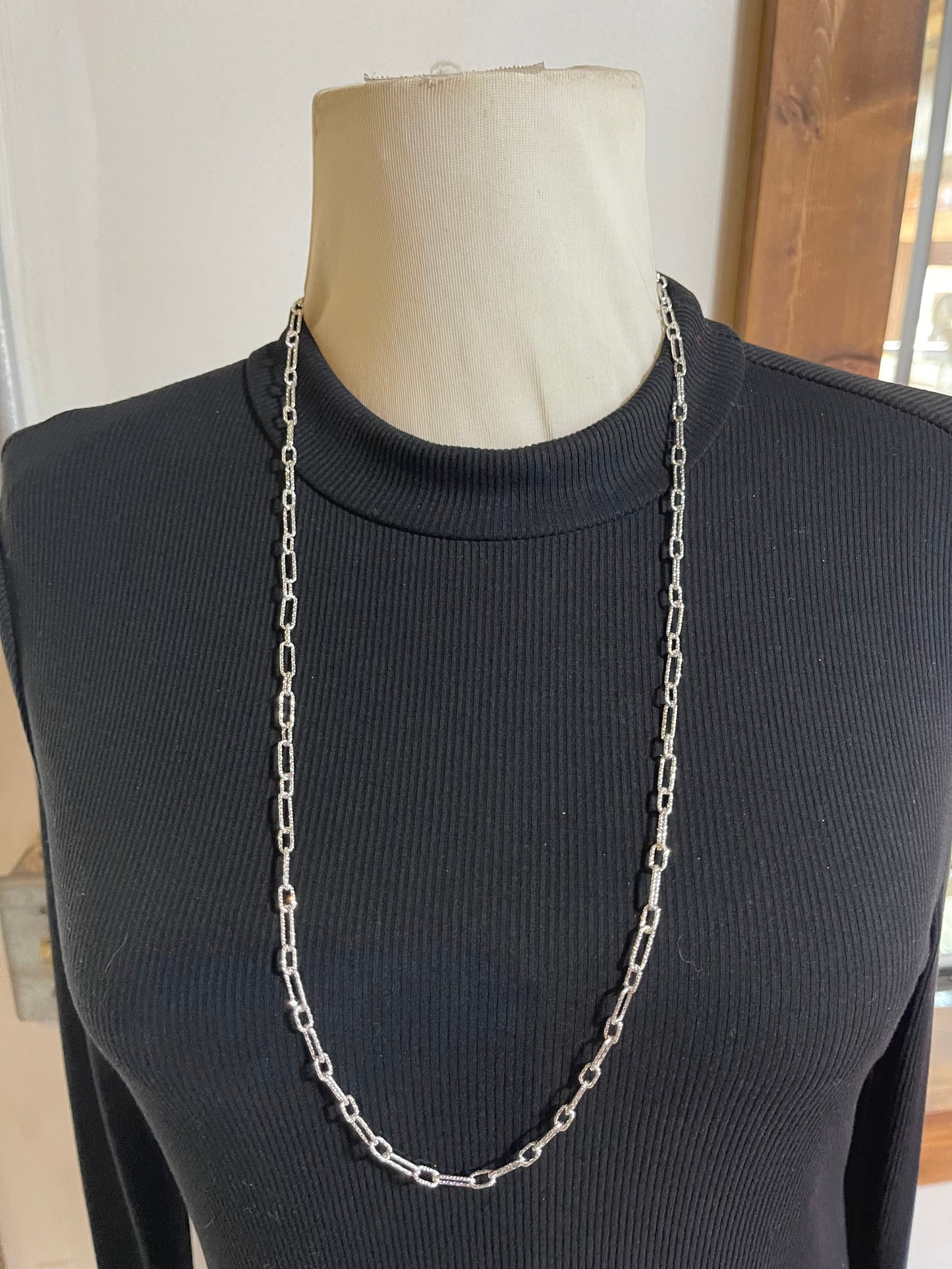 30'' Sparkly Paper Cip Chain