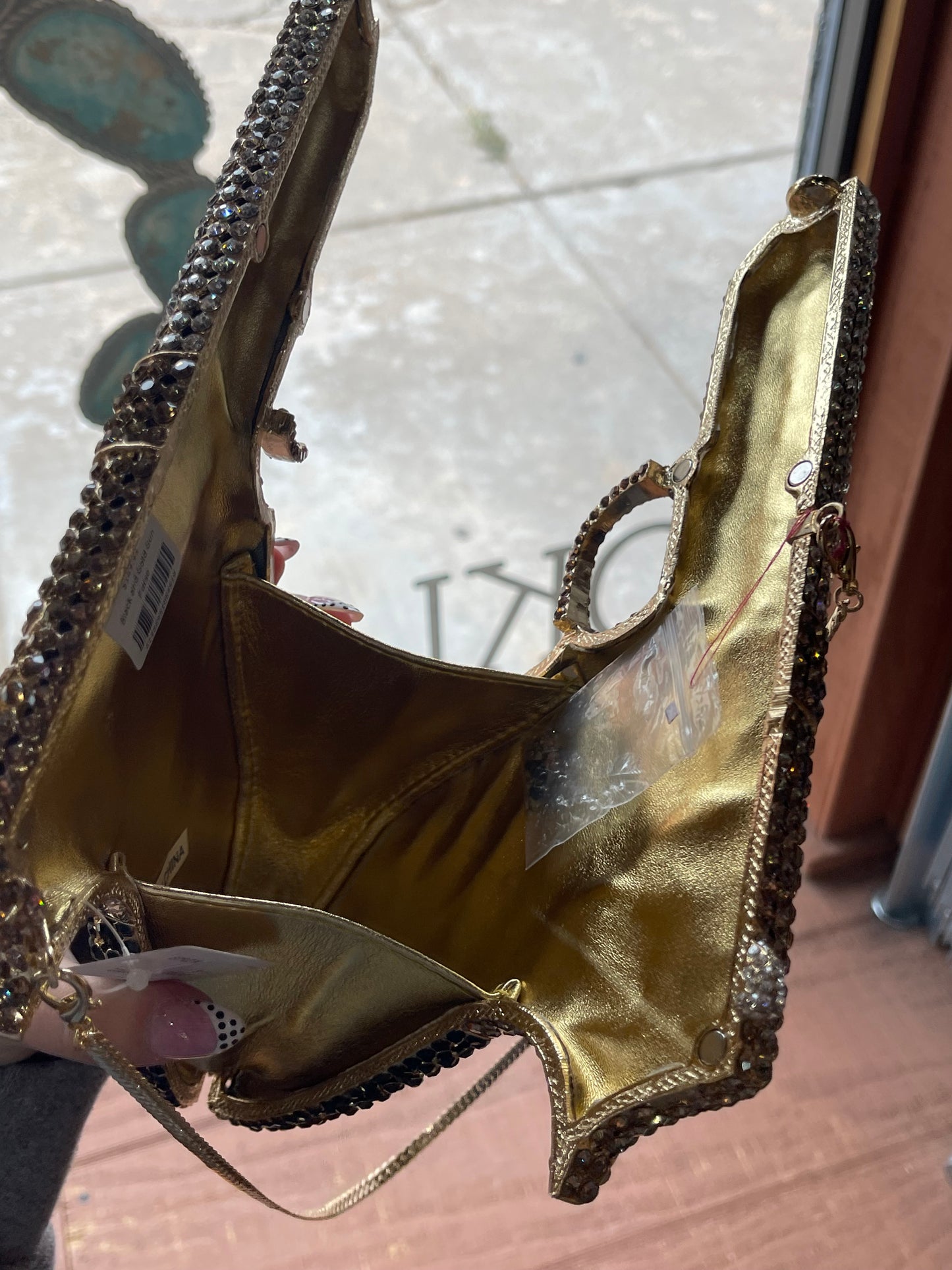 Black and Gold Gun Purse