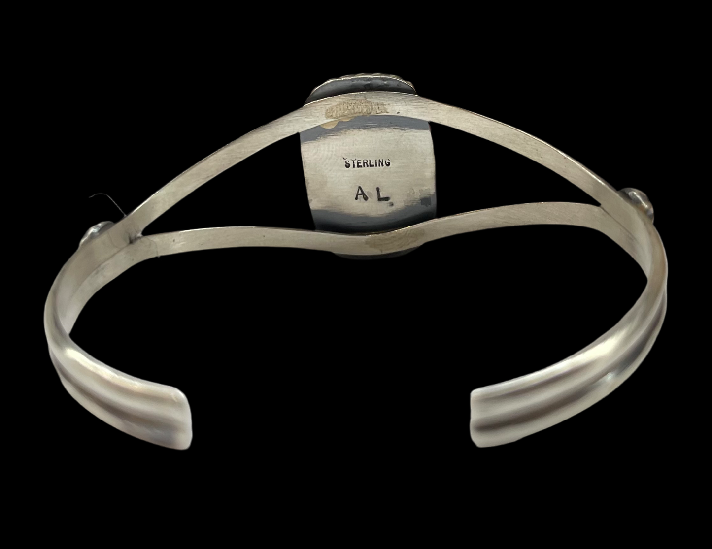 White Buffalo Cuff by Augustine Largo, Navajo