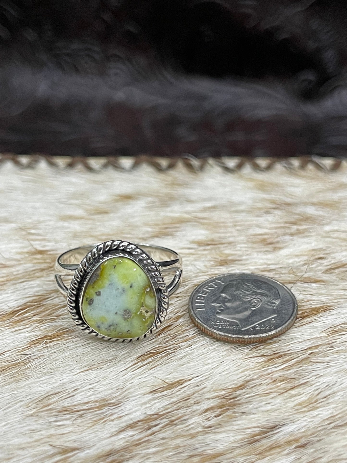 9.0 Palomino Turquoise Ring