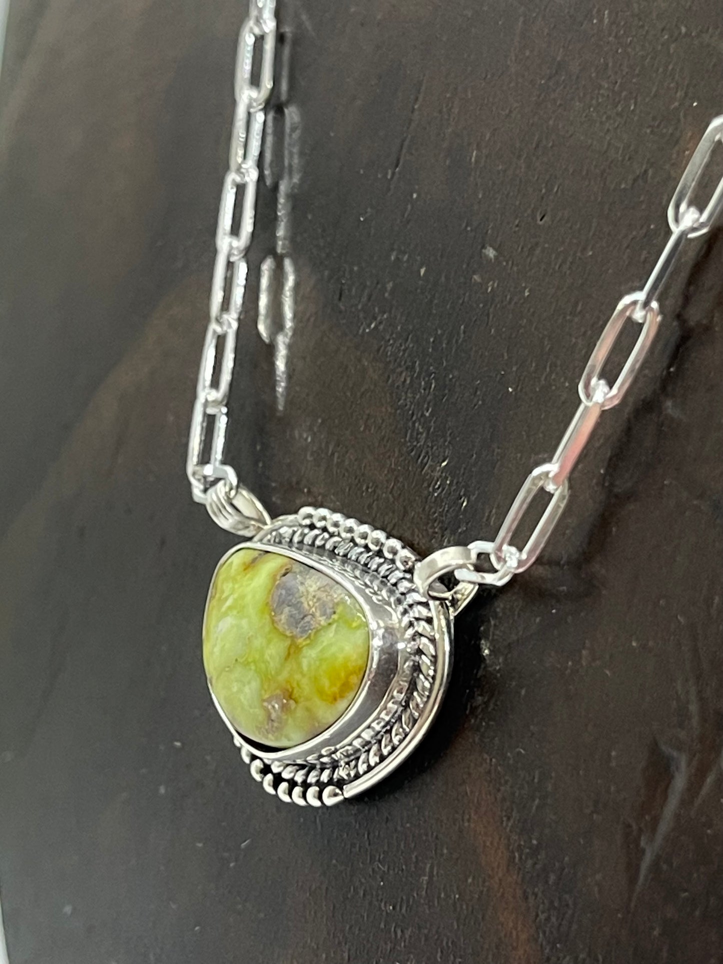 18'' Palomino Turquoise Necklace